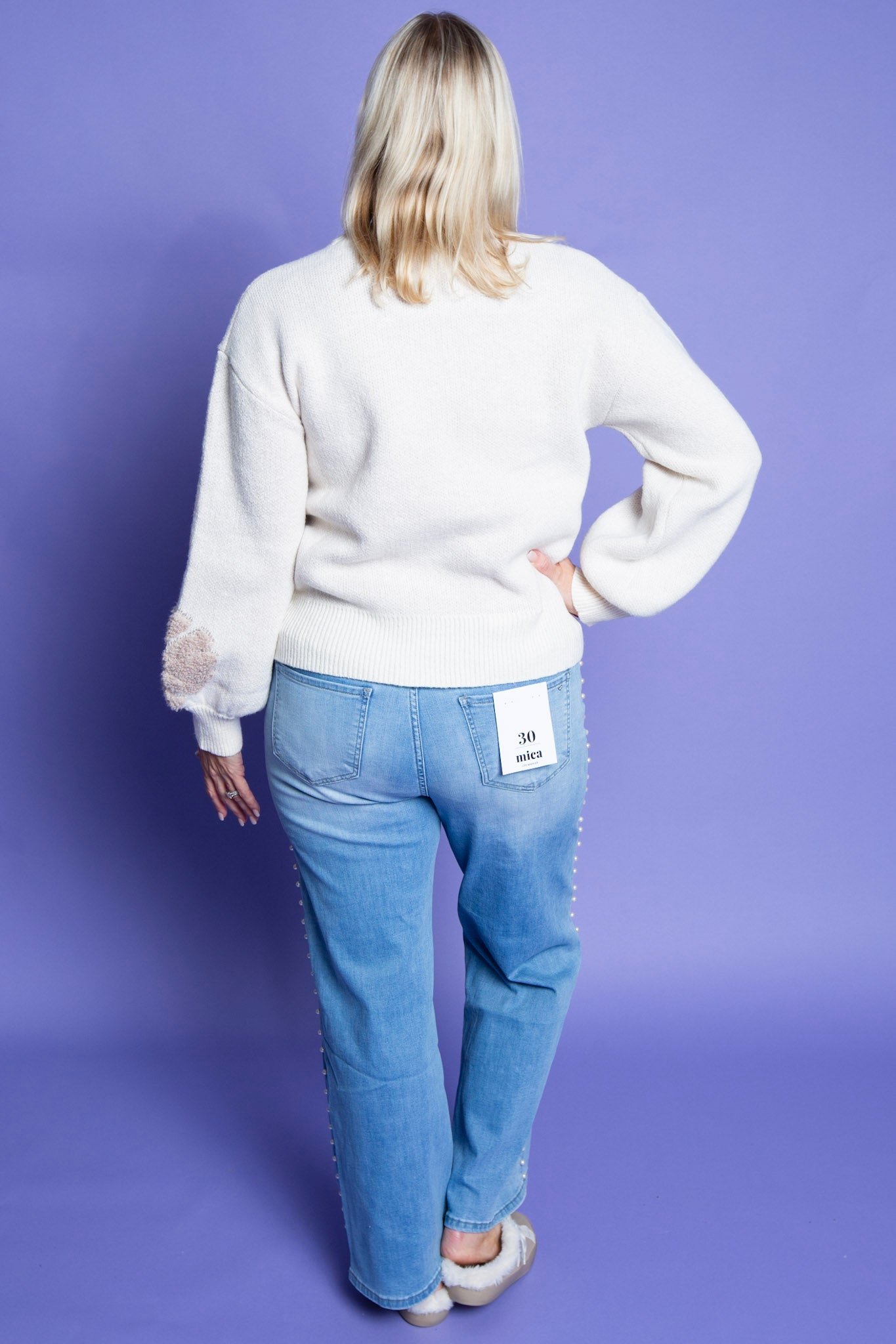 Daisy Taupe Sweater