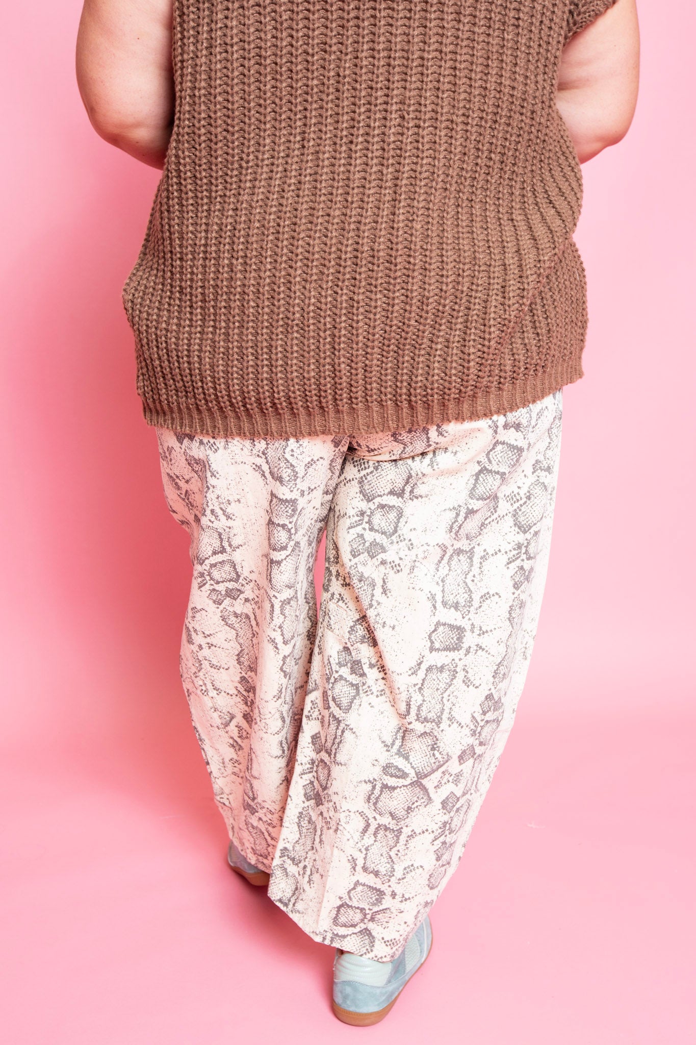 Snake Print Pants | Reg & Plus