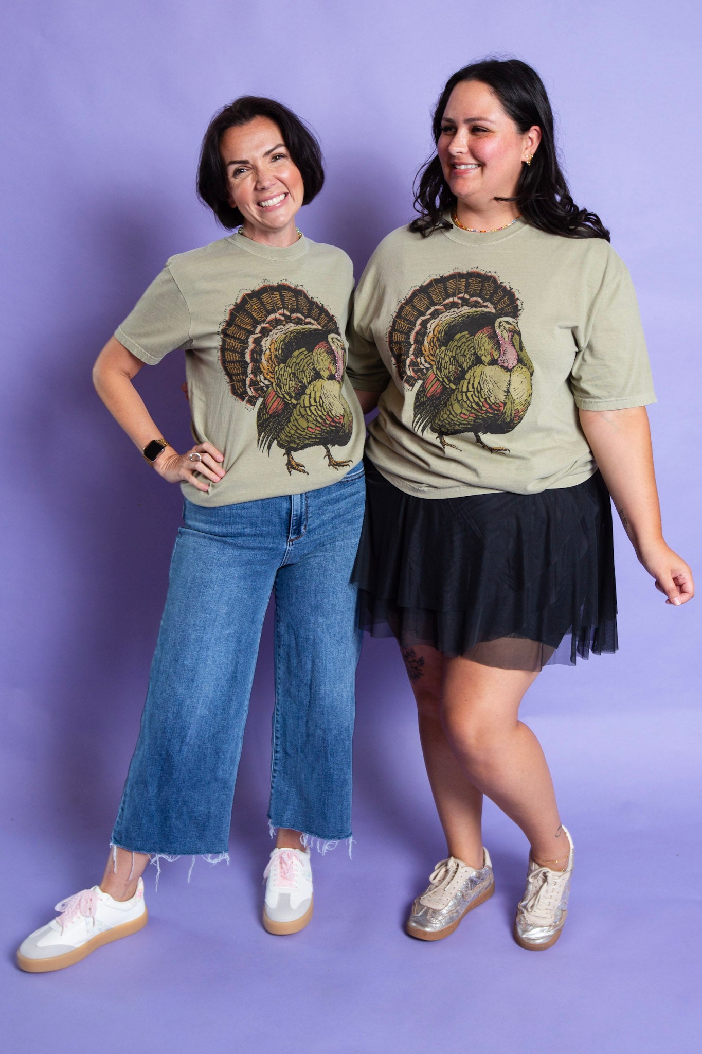 Jeweled Turkey Tee