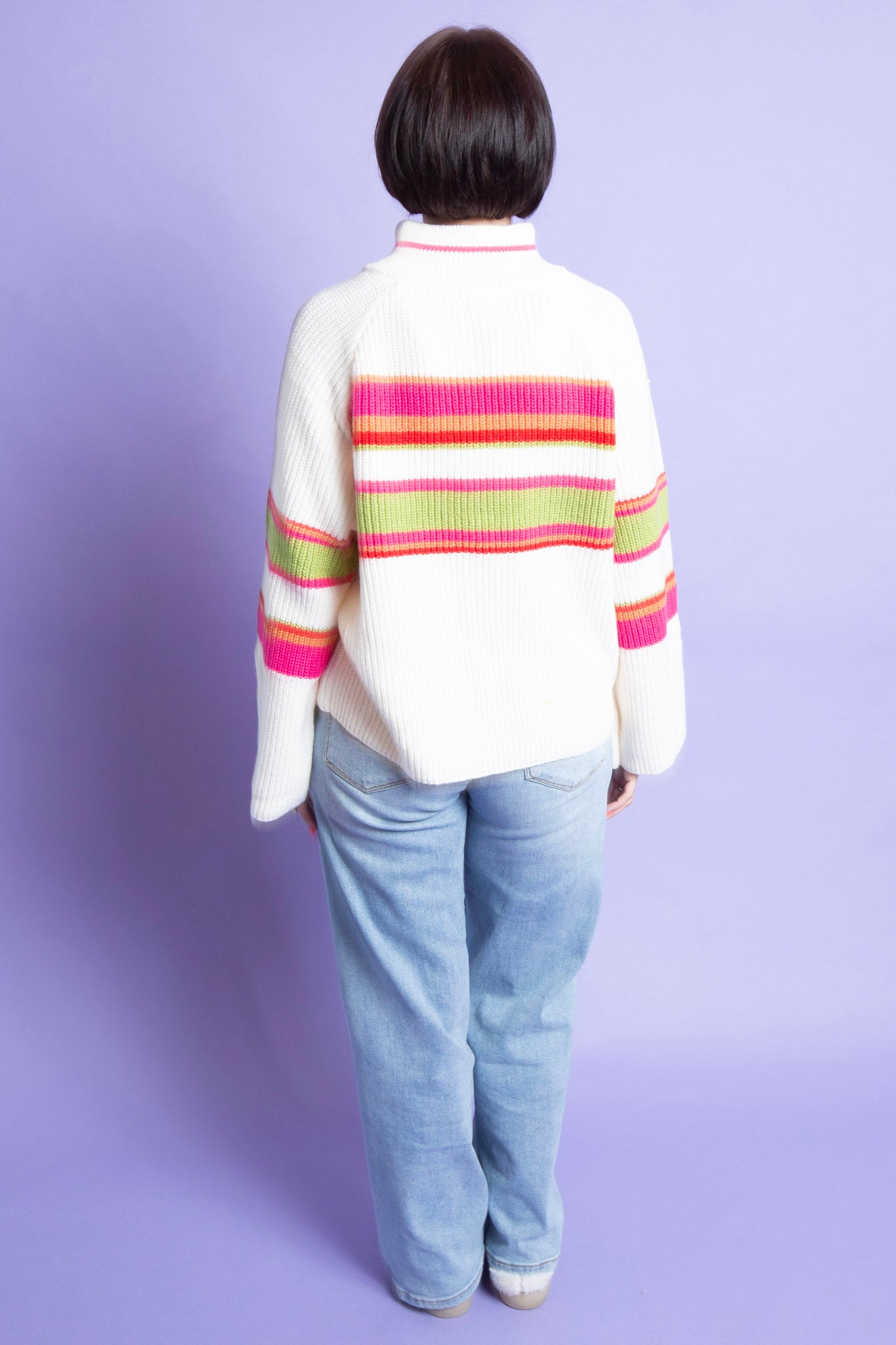 Ginny Half Zip Sweater