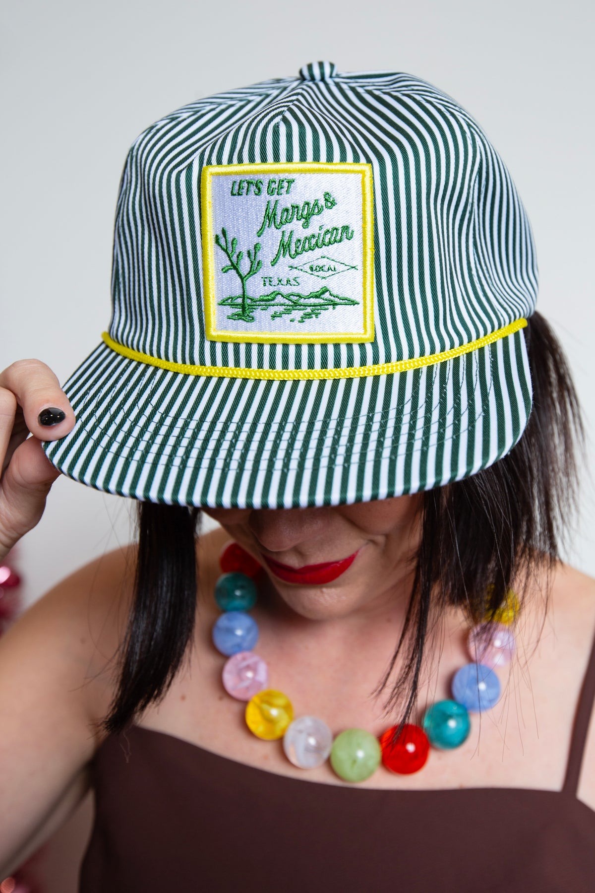 Margaritas and Tex Mex hat