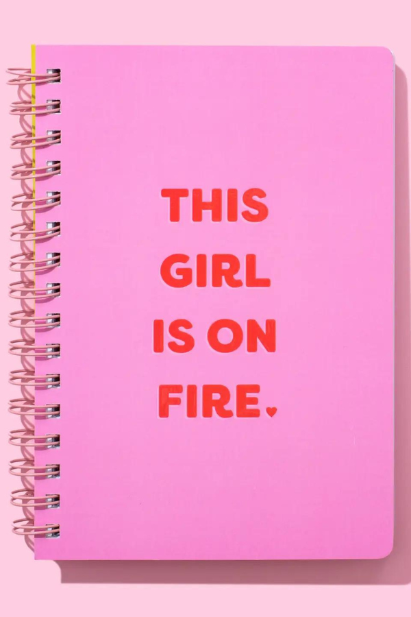 Taylor Elliott | This Girl Is On Fire Notebook
