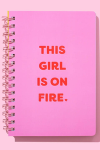 Taylor Elliott | This Girl Is On Fire Notebook