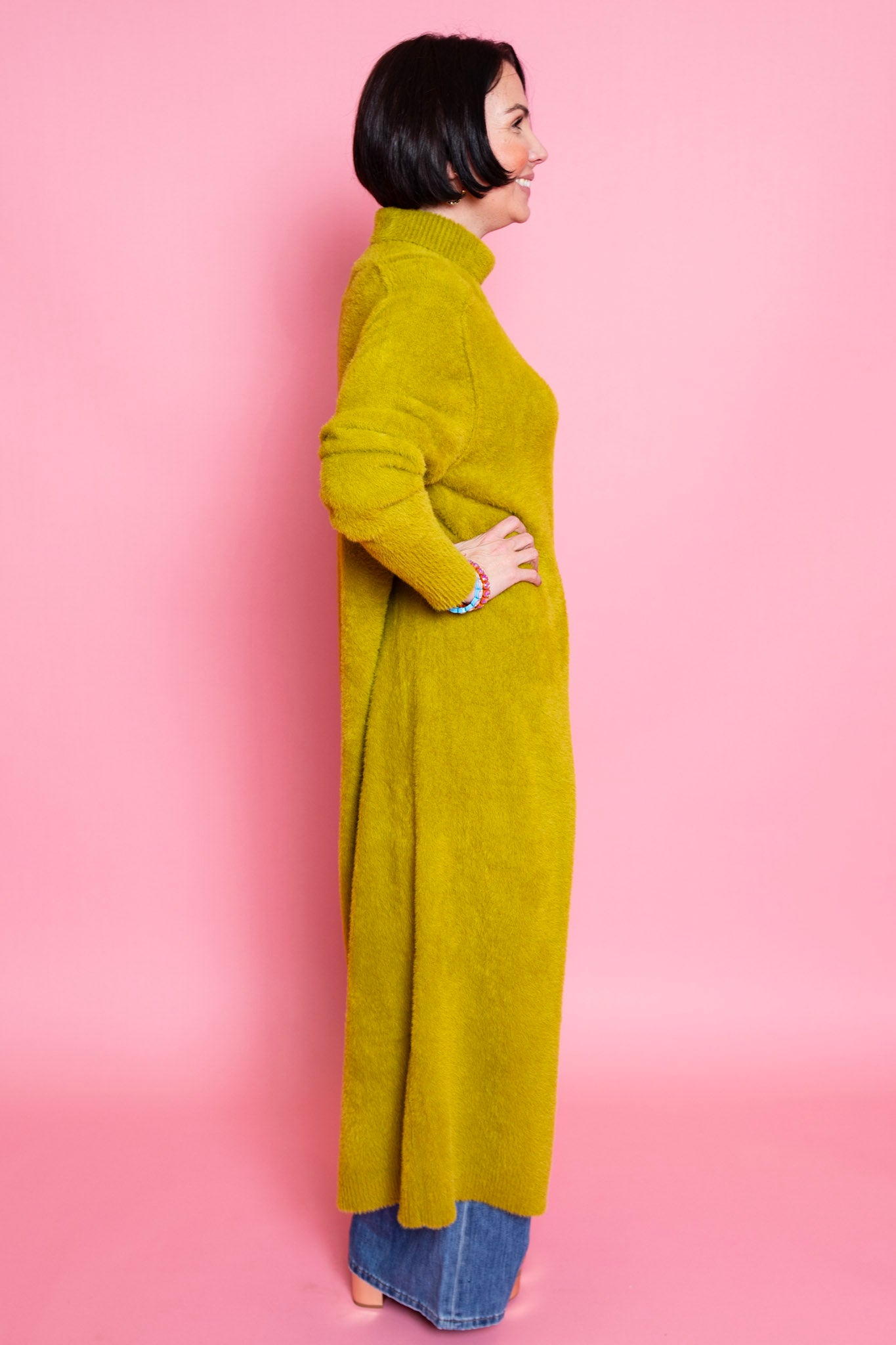 Evergreen Sweater Split