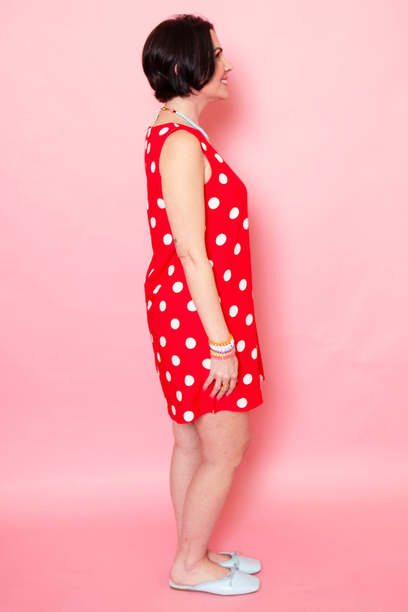 Ruby Dot Dress