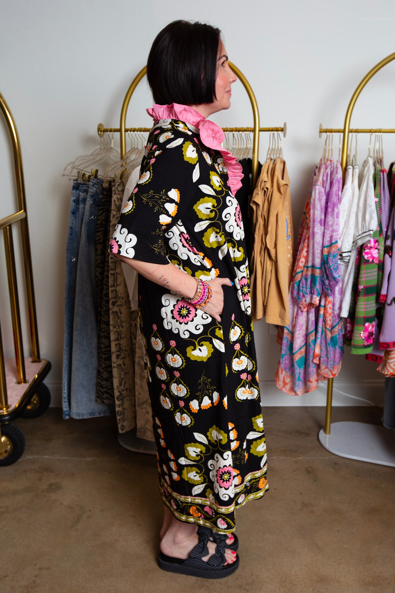 Paisley Summer Garden Dress