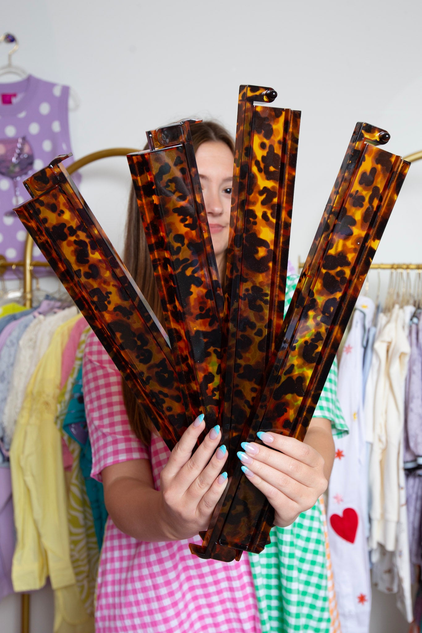 OH MY MAHJONG | Tortoise Shell Rack & Pusher