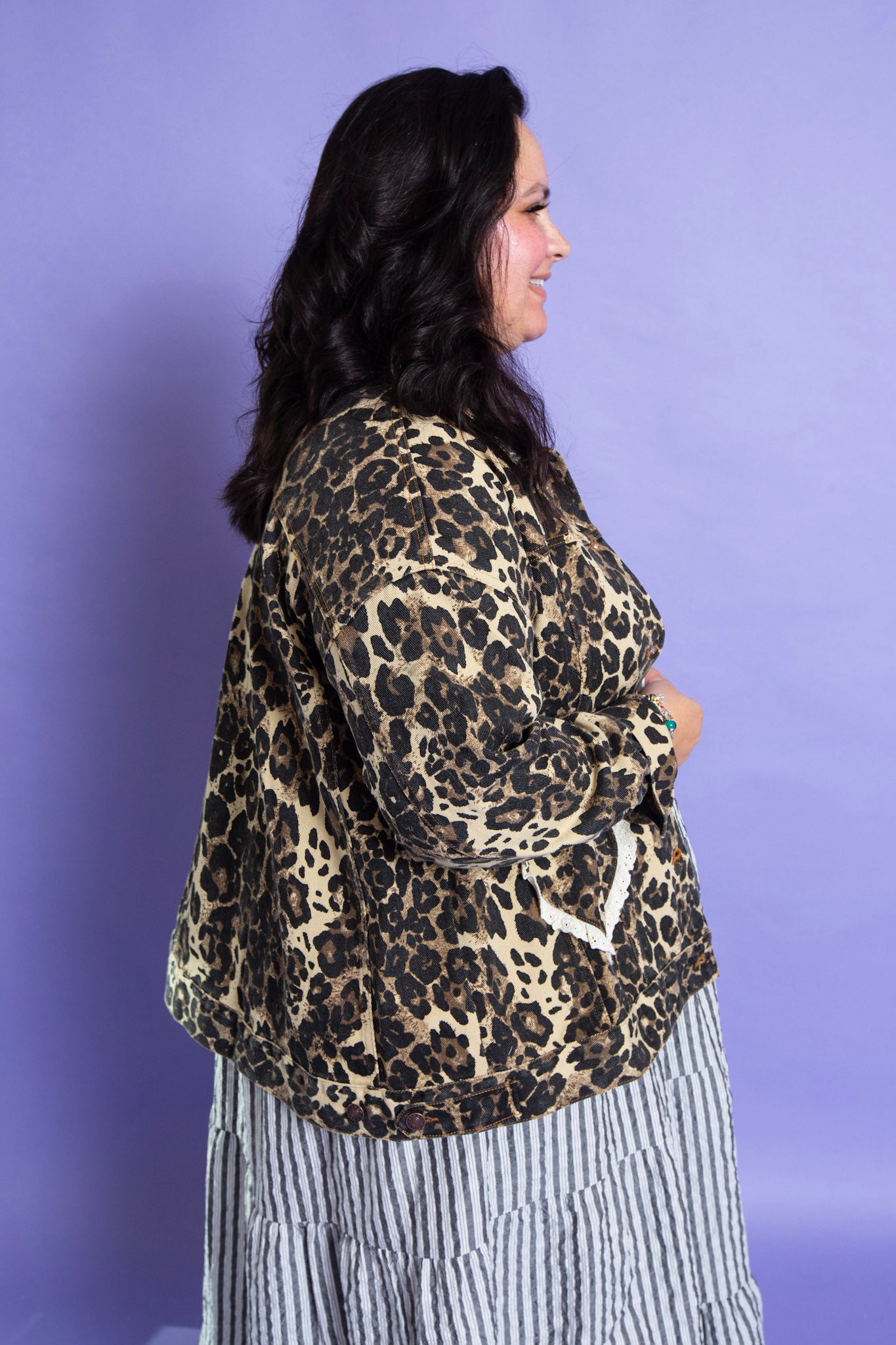 Wild Leopard Jacket | Reg & Plus