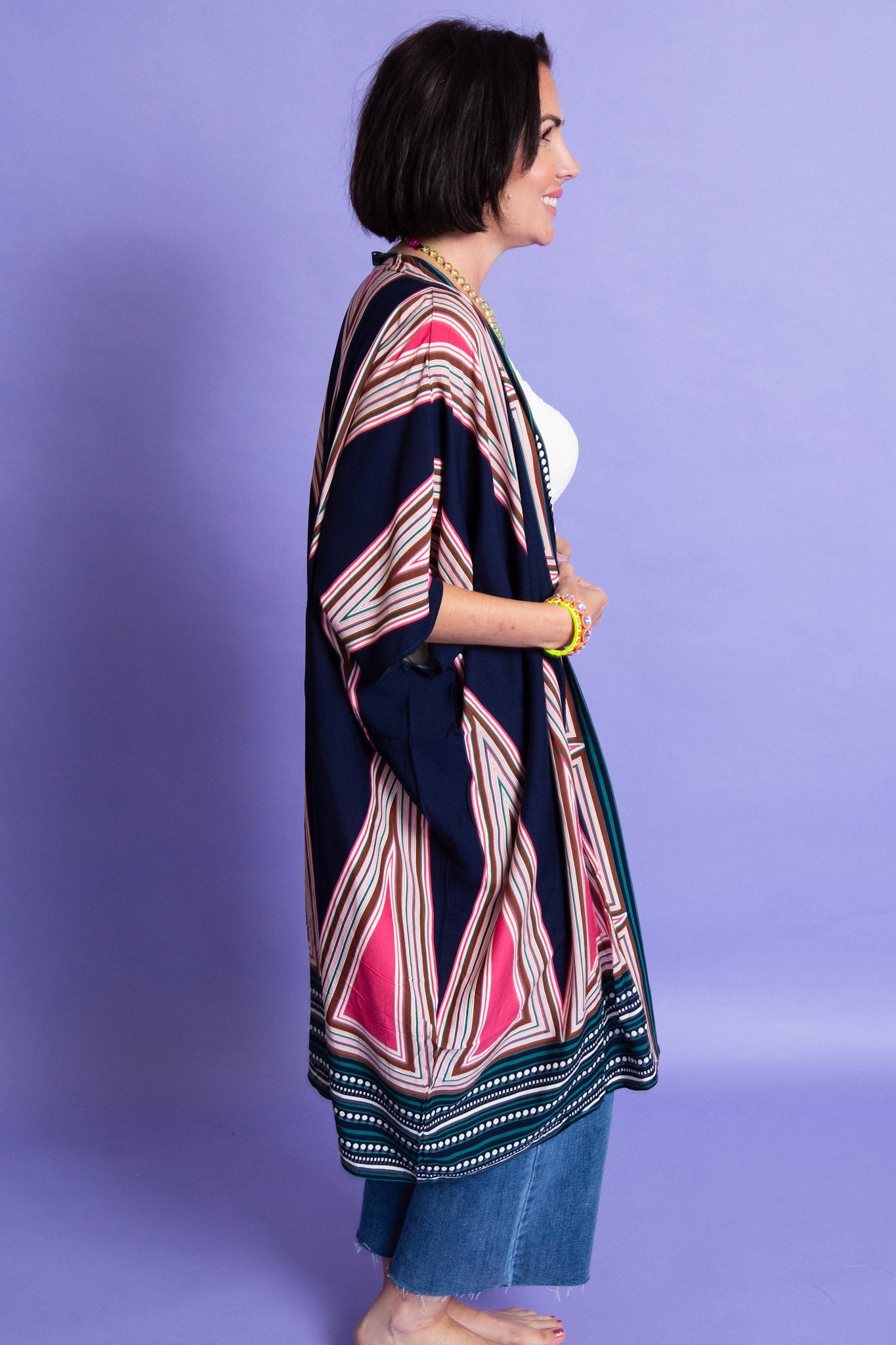 In the City of Paradise Kimono