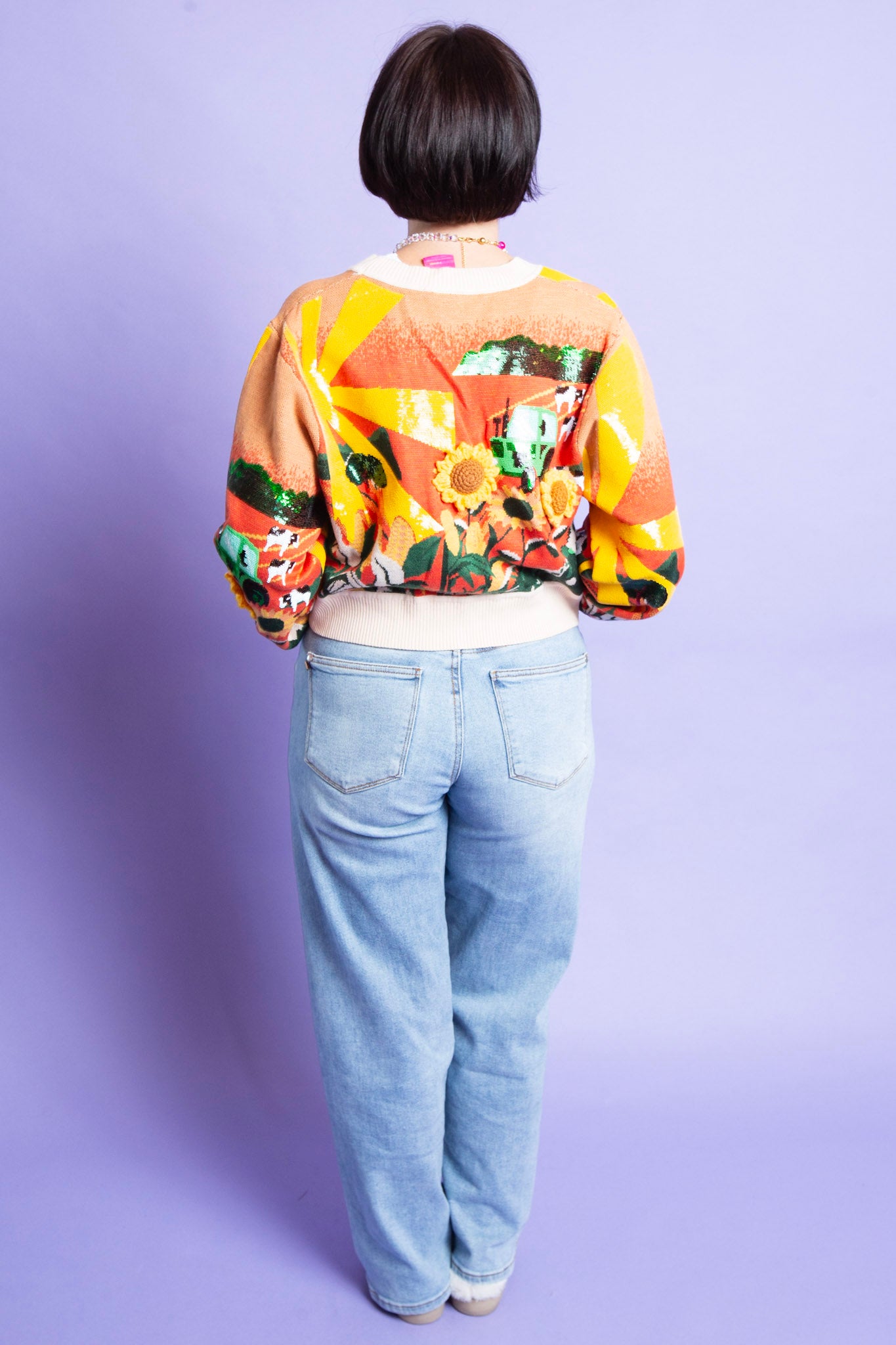 QUEEN OF SPARKLES | Sunflower Cardigan