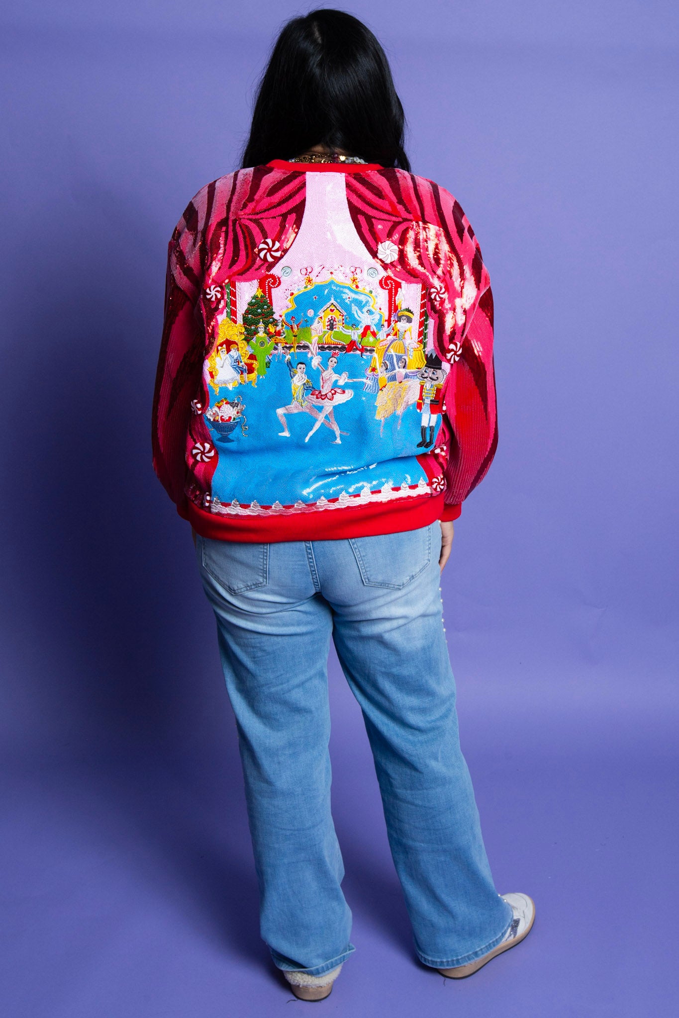 QUEEN OF SPARKLES | Nutcracker Ballet Stage Scene Sweatshirt