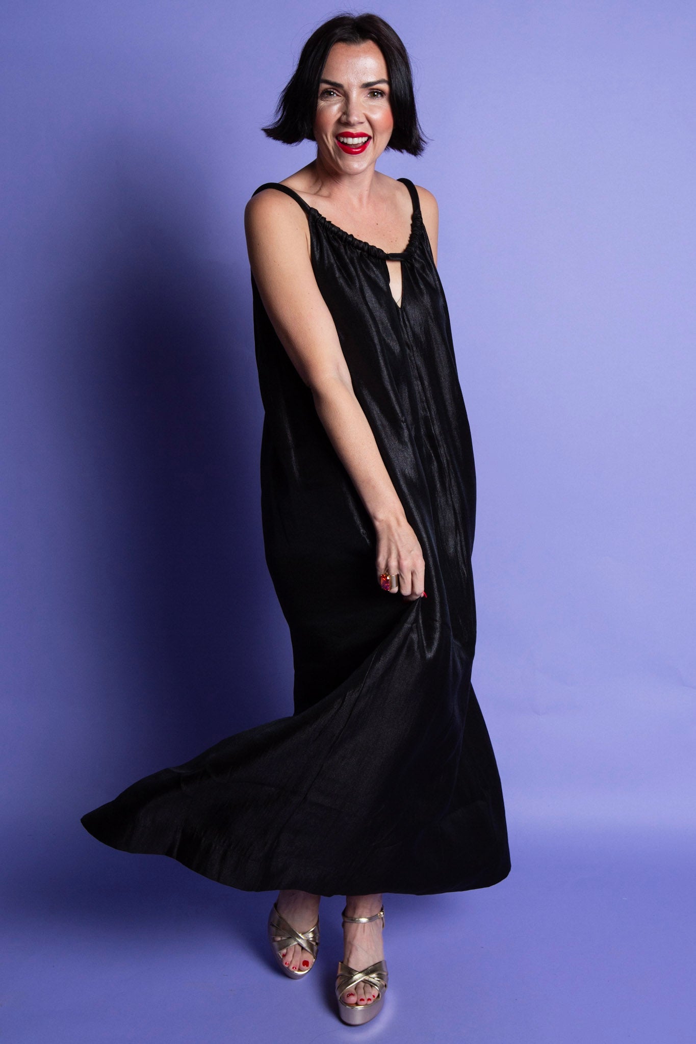 Elegant Blackout Dress