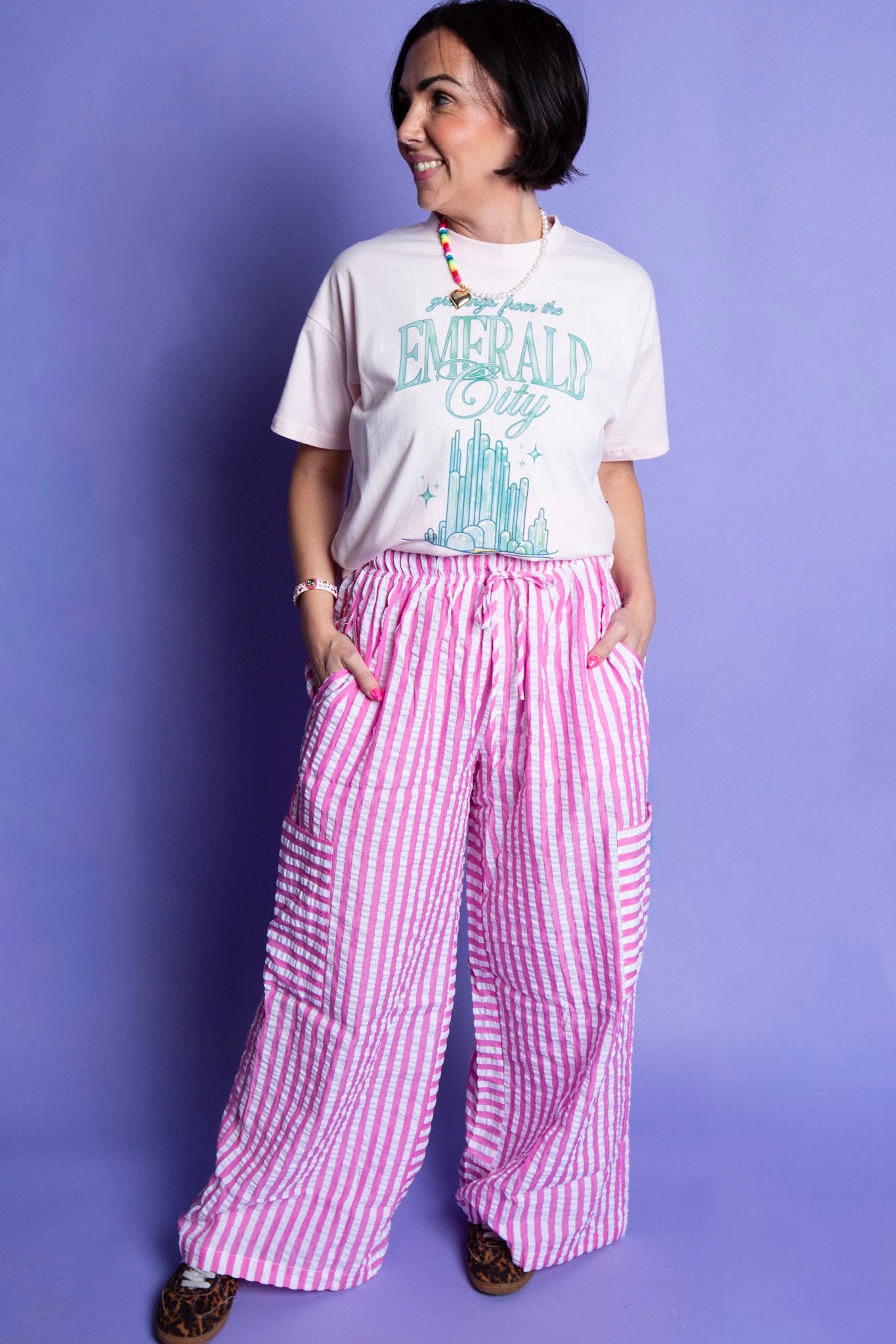 Cotton Candy Stripes Pant