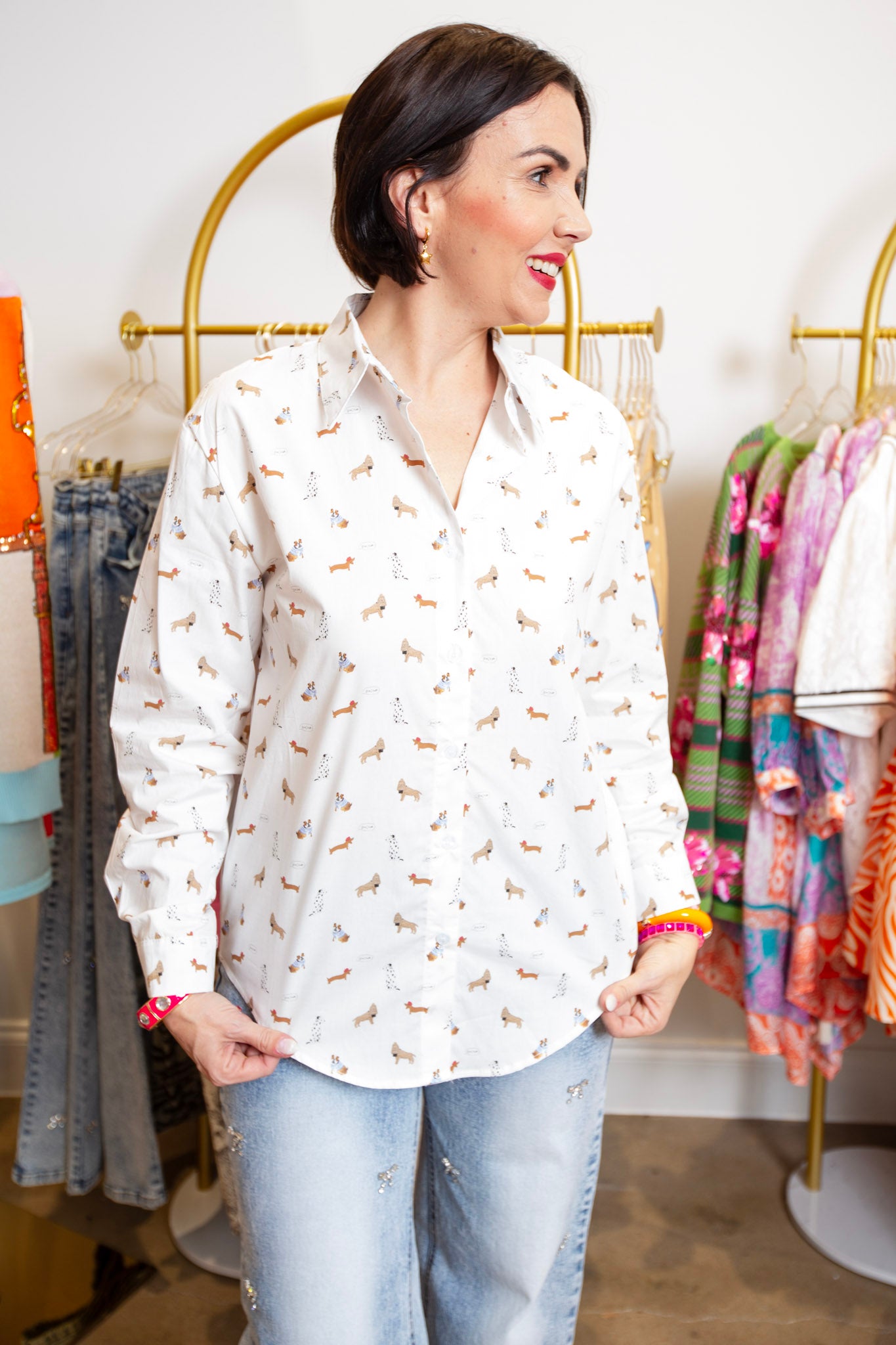 Ruby Doo Button Down