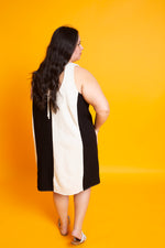 Load image into Gallery viewer, The Clair Color Block Dress | Curvy

