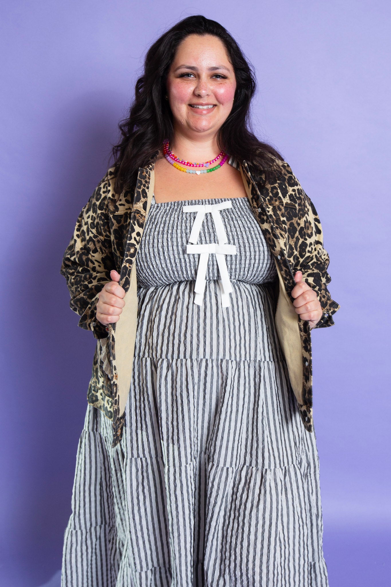 Wild Leopard Jacket | Reg & Plus