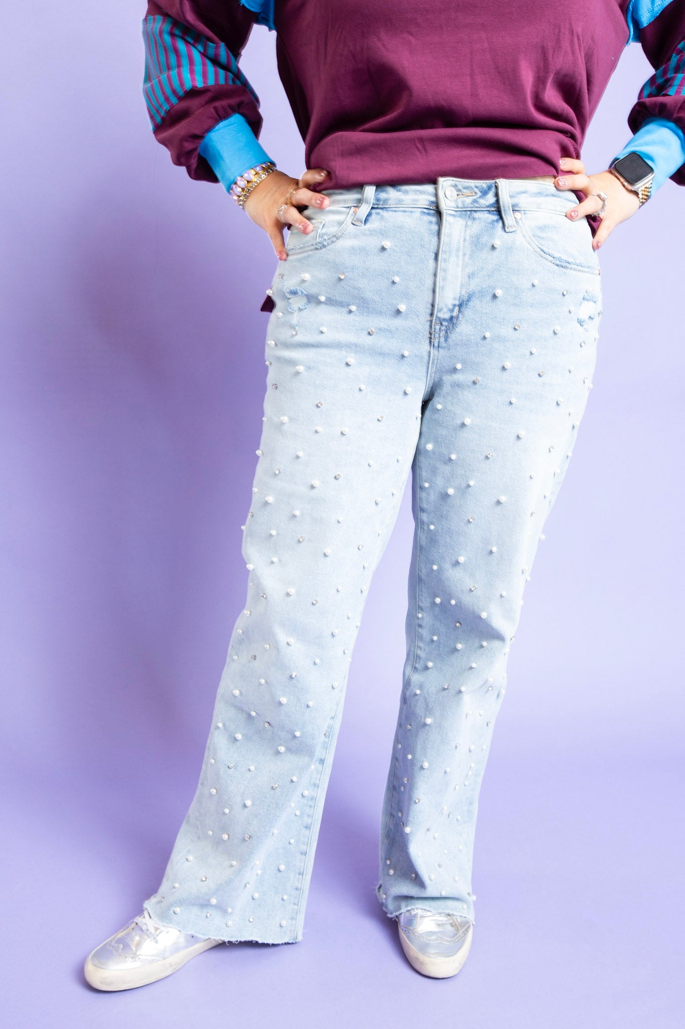 Mica Studded Jeans