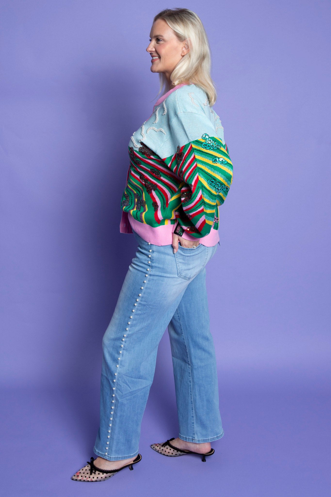 QUEEN OF SPARKLES | Licensed Yellow Brick Road To Oz Cardigan