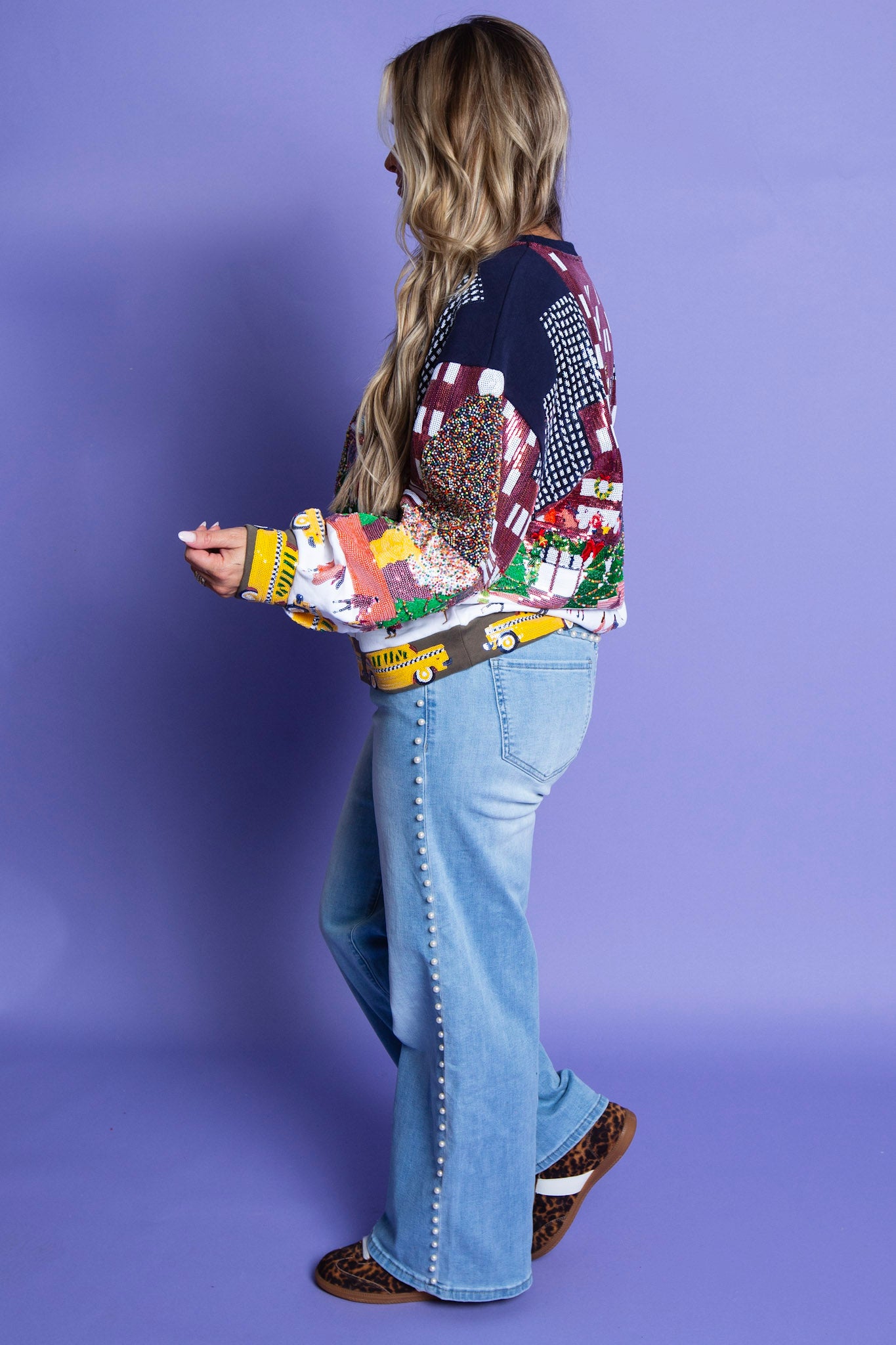 QUEEN OF SPARKLES | Rockefeller Center at Christmas Sweatshirt