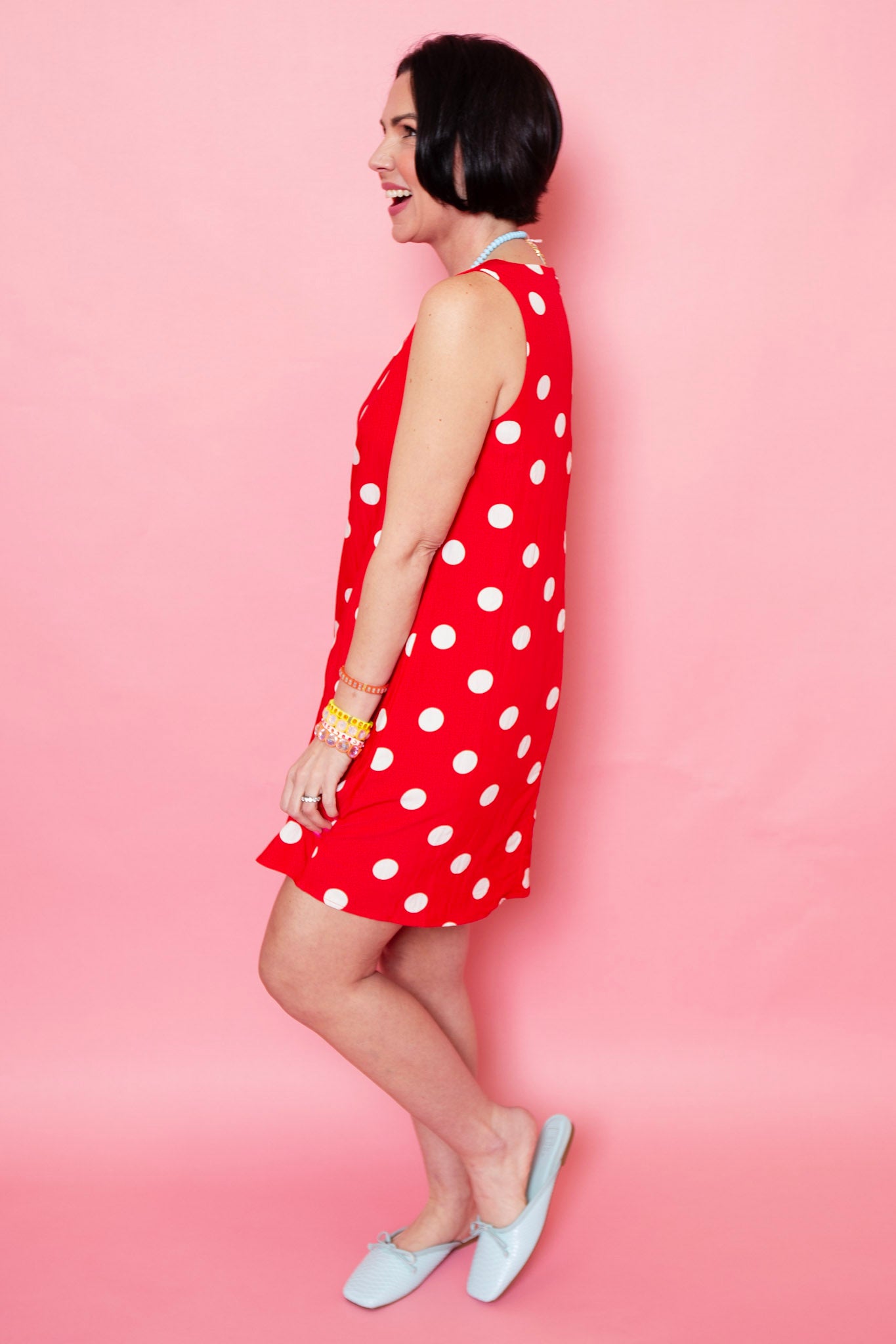 Ruby Dot Dress