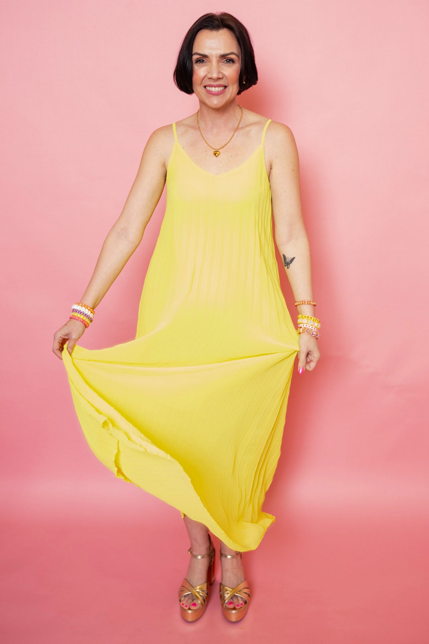 Sunshine Symphony Maxi Dress