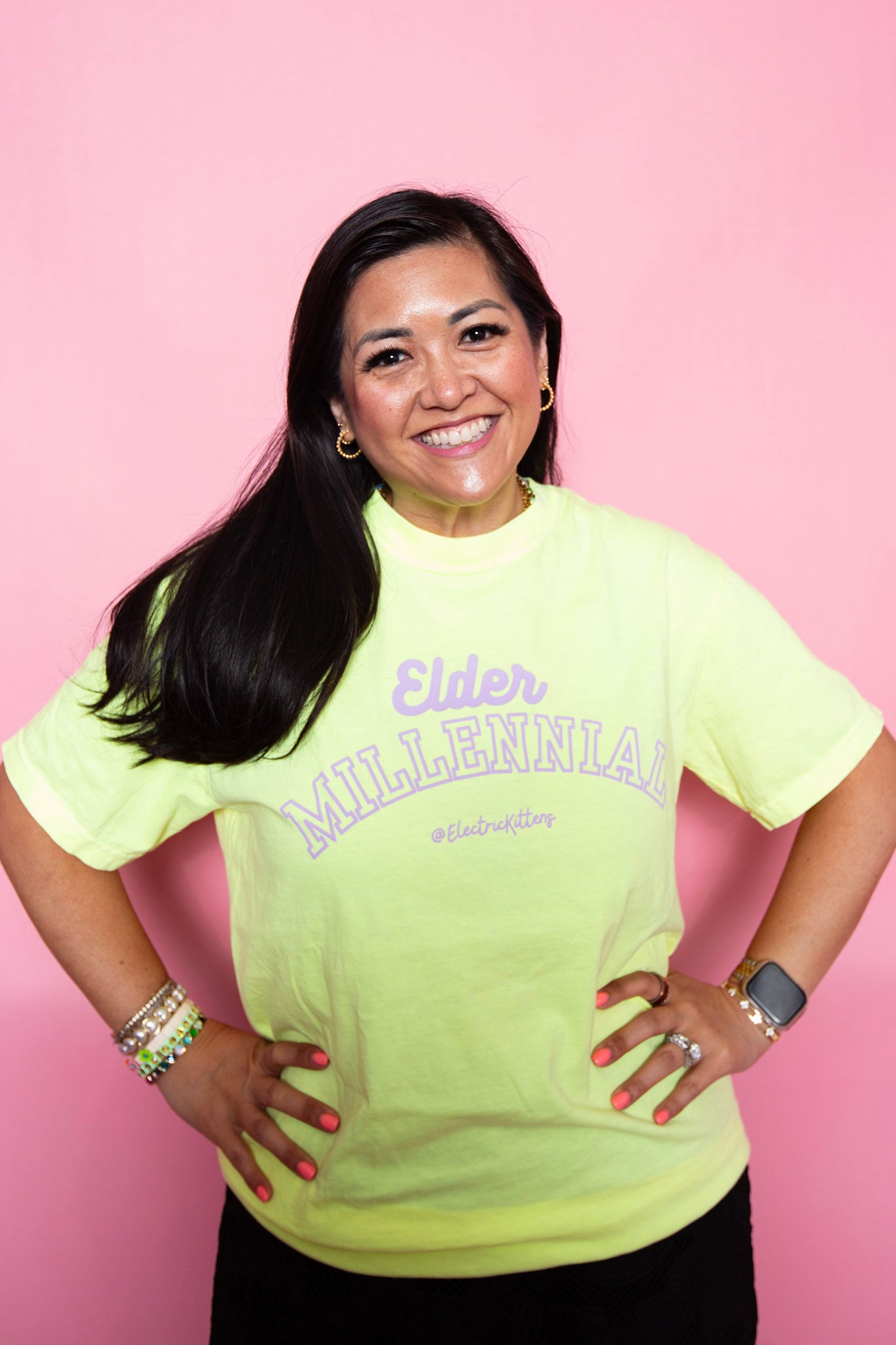 Electric Kittens | Elder Millennial Tee