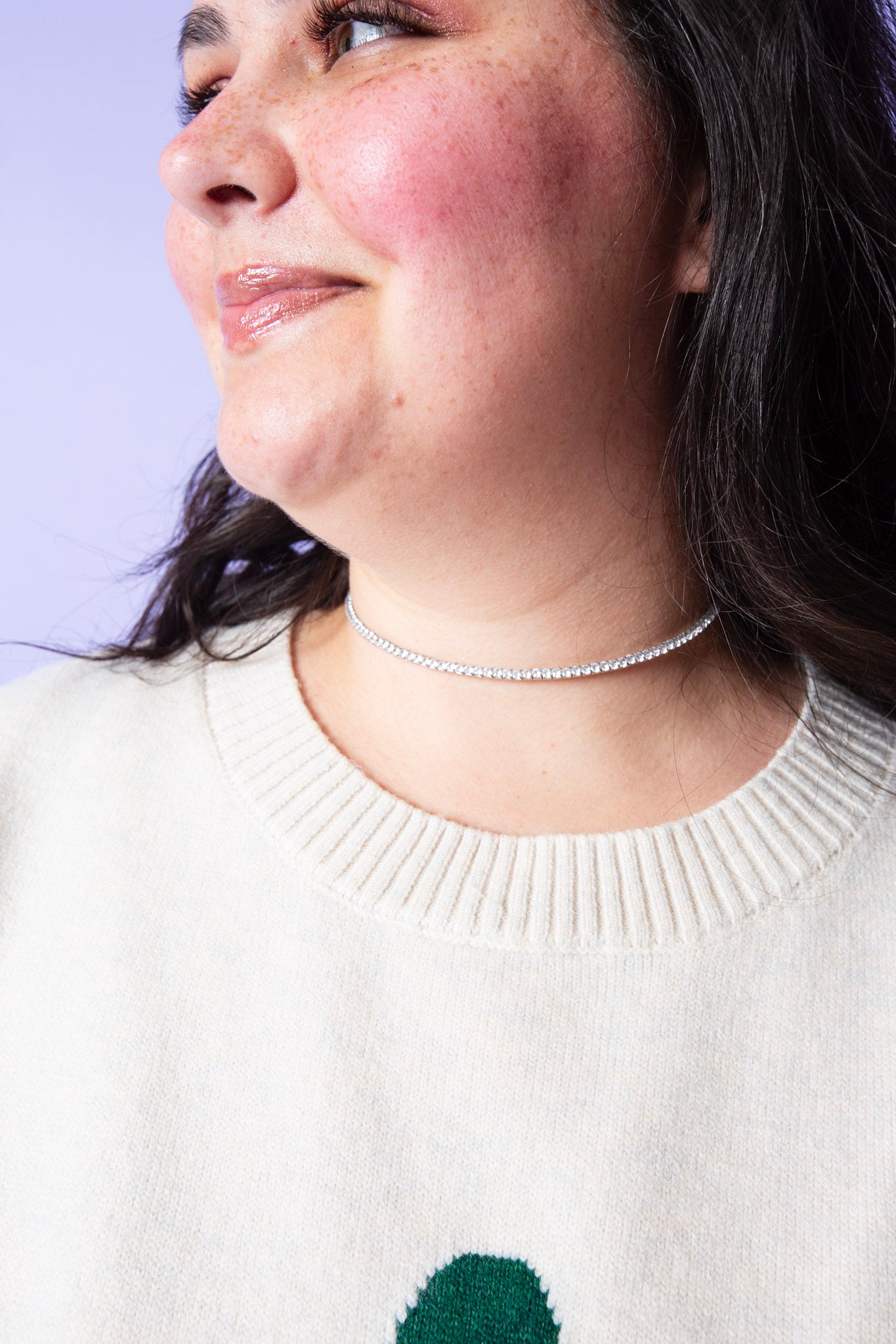 Chansutt Pearls | Luxe Tennis Necklace