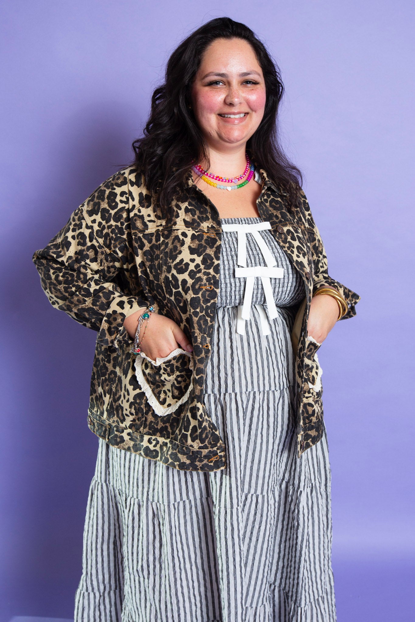 Wild Leopard Jacket | Reg & Plus
