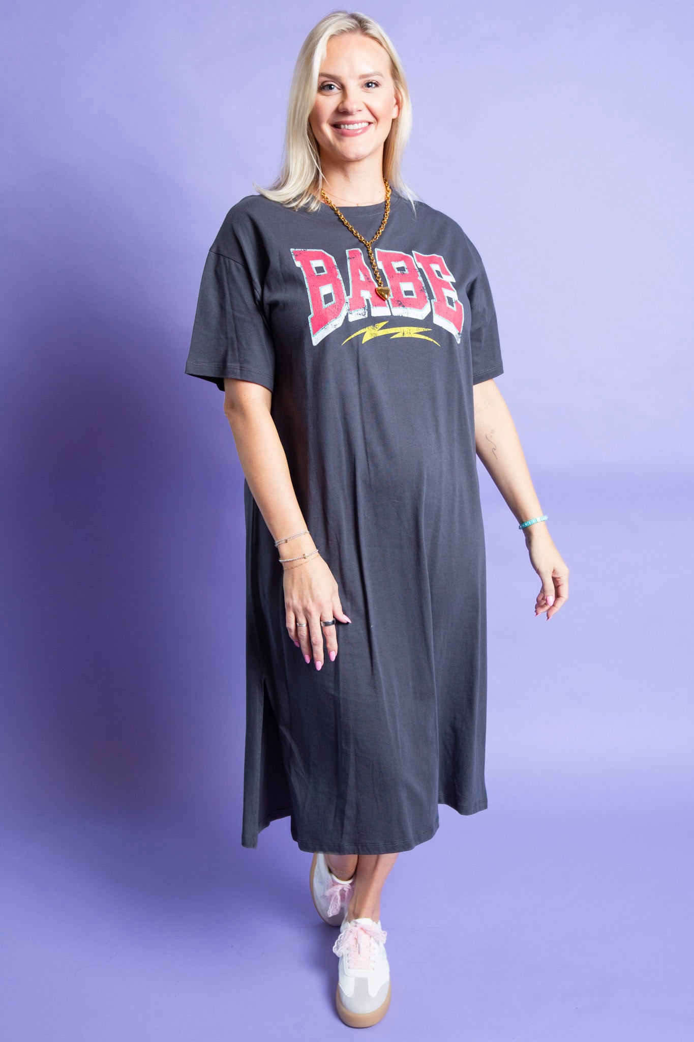 Babe T-Shirt Dress
