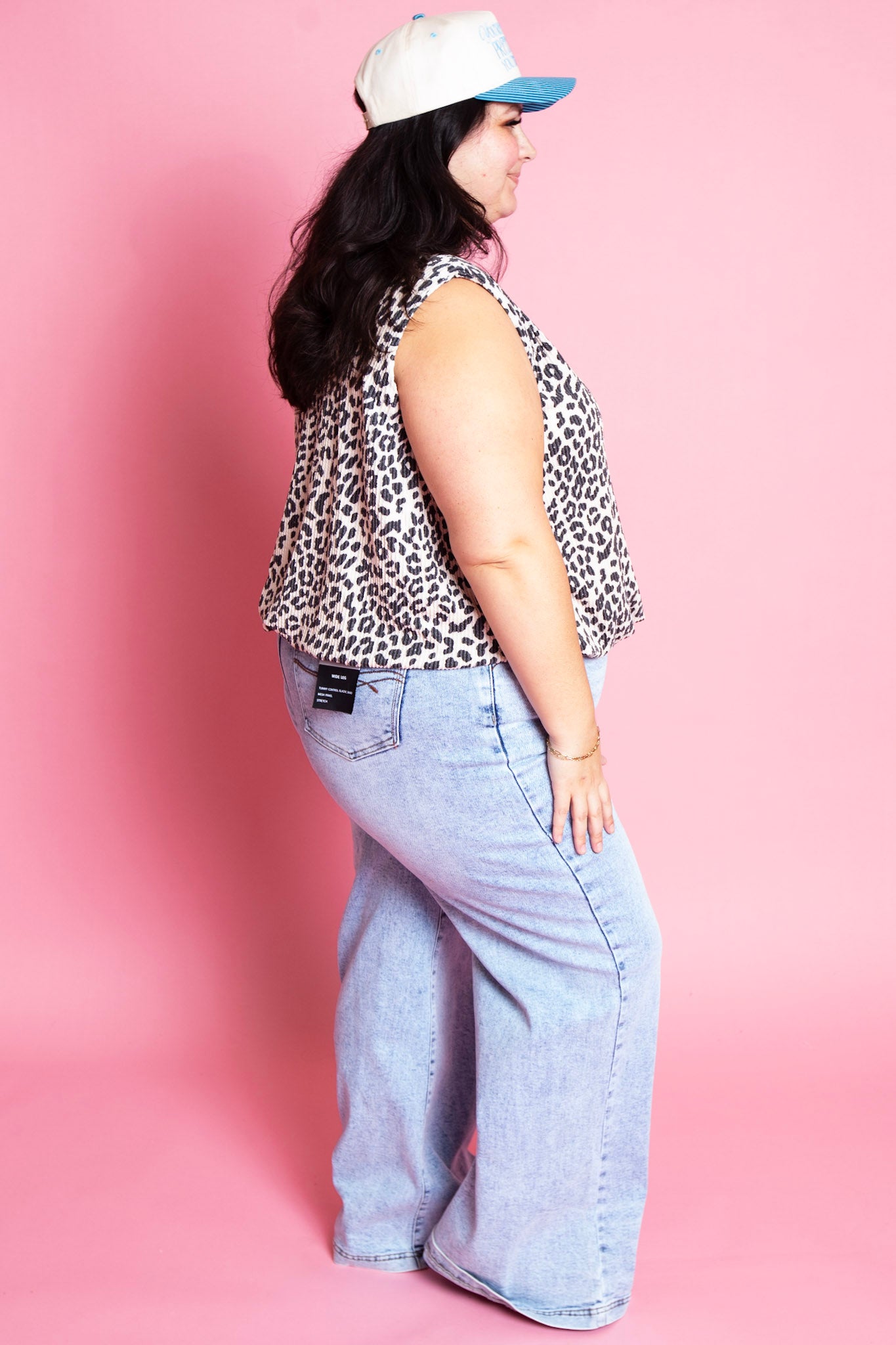 Ivory Leopard Top | Reg & Plus