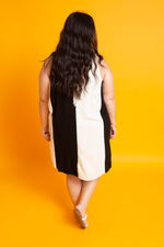 Load image into Gallery viewer, The Clair Color Block Dress | Curvy
