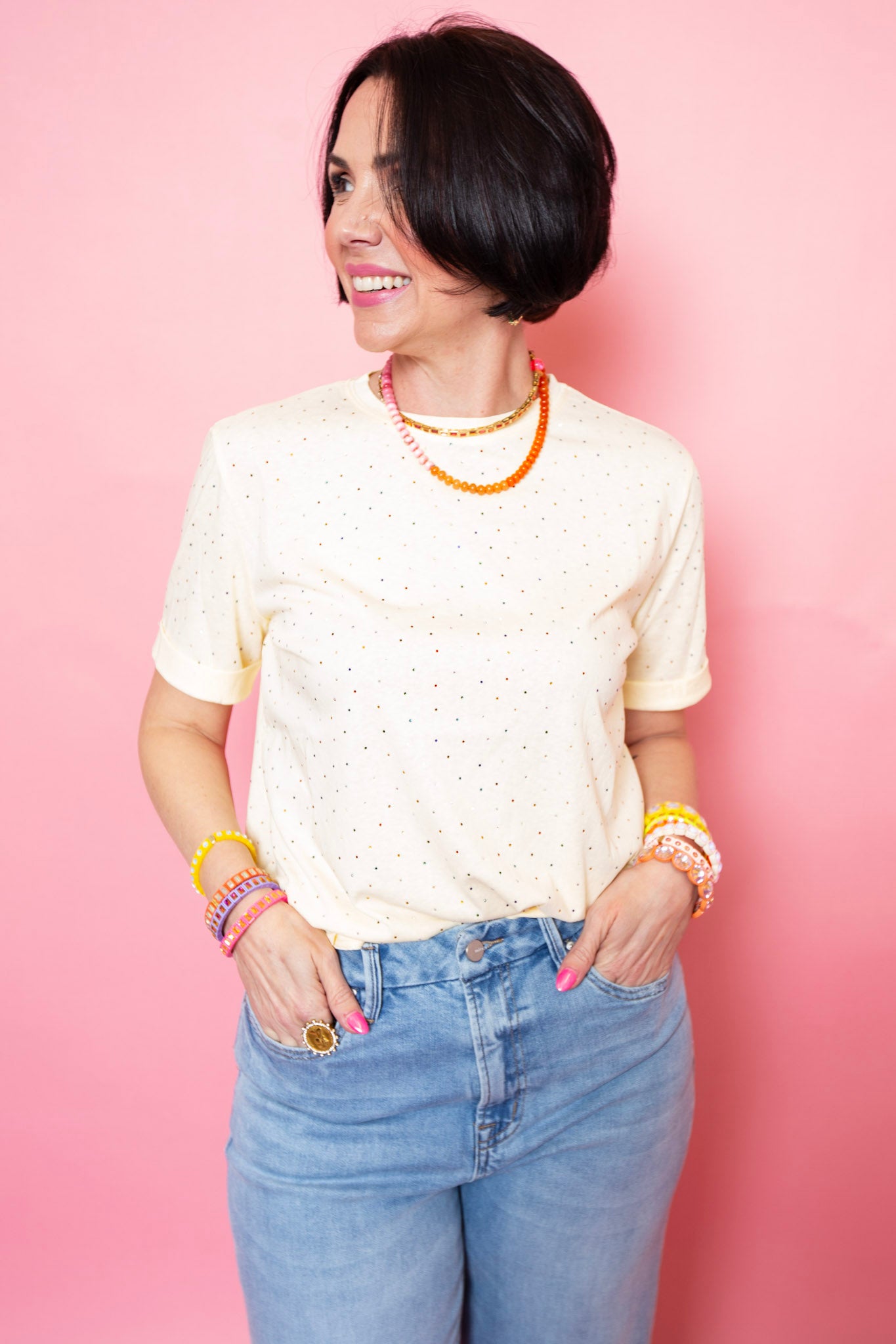 Luxe Everyday Tee | Butter Yellow | Reg & Plus