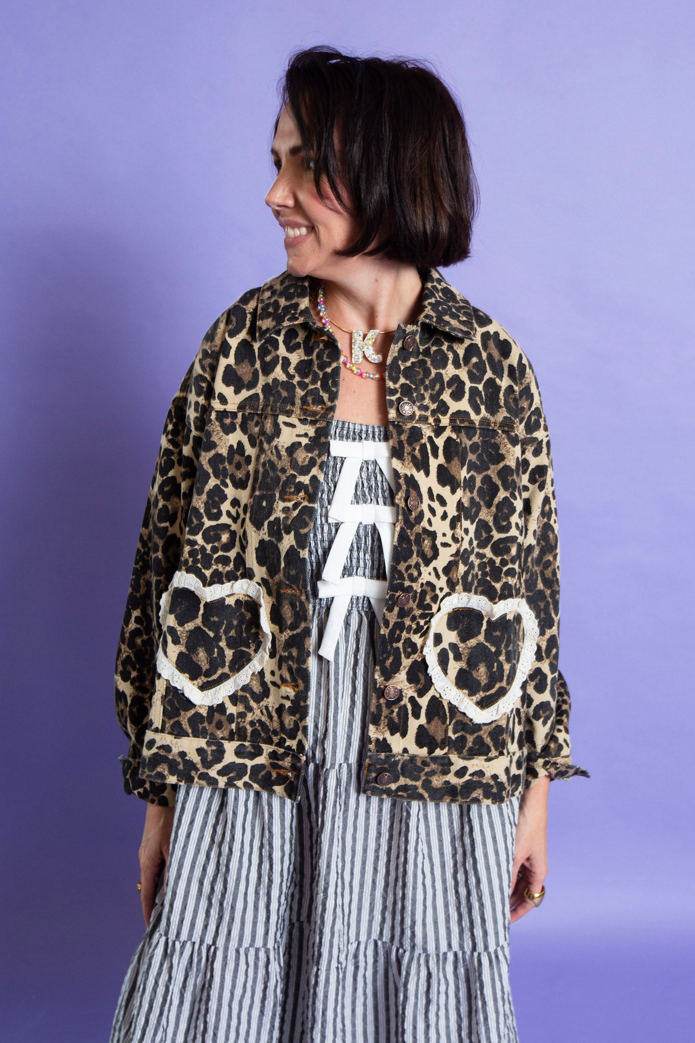 Wild Leopard Jacket | Reg & Plus