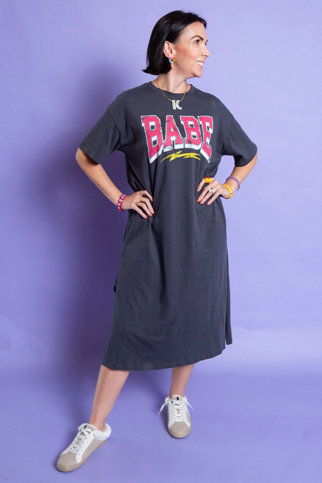 Babe T-Shirt Dress
