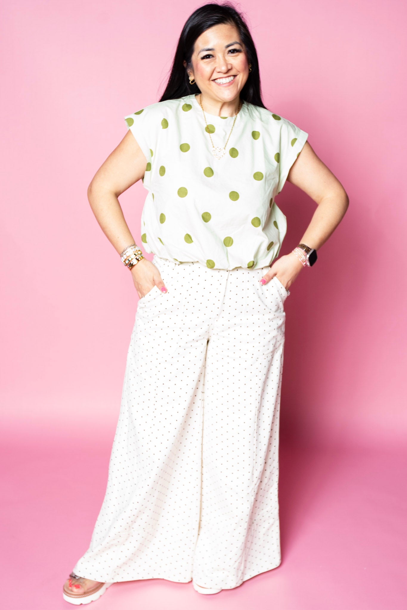 Tiny Polka Dot Pants | Reg & Plus