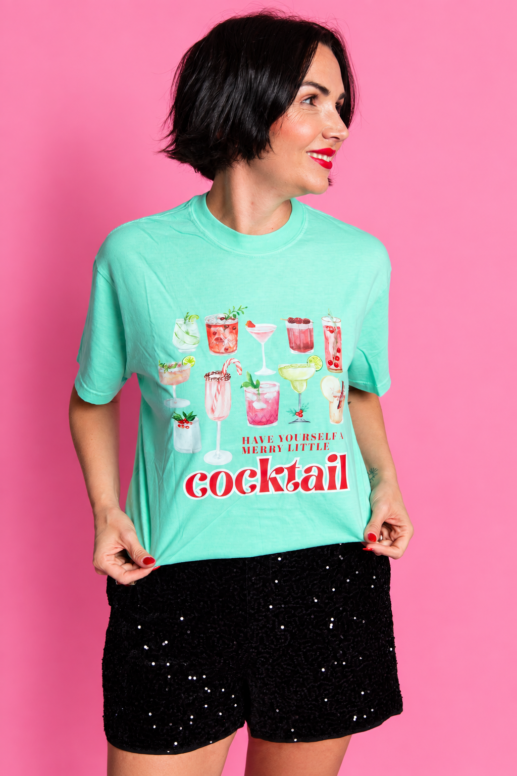 Merry Little Cocktail Tee