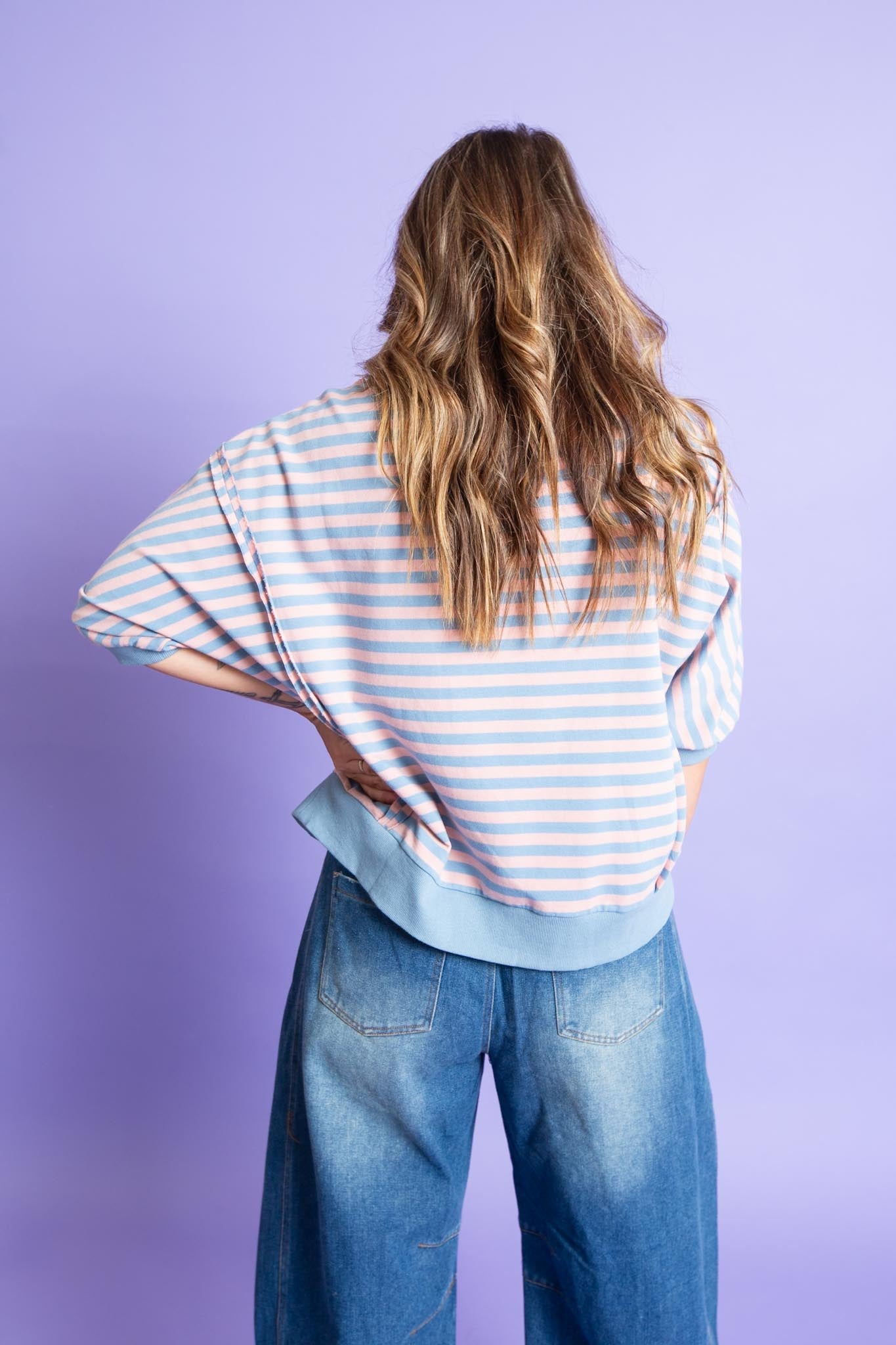 Blush & Blue Top | Reg & Plus