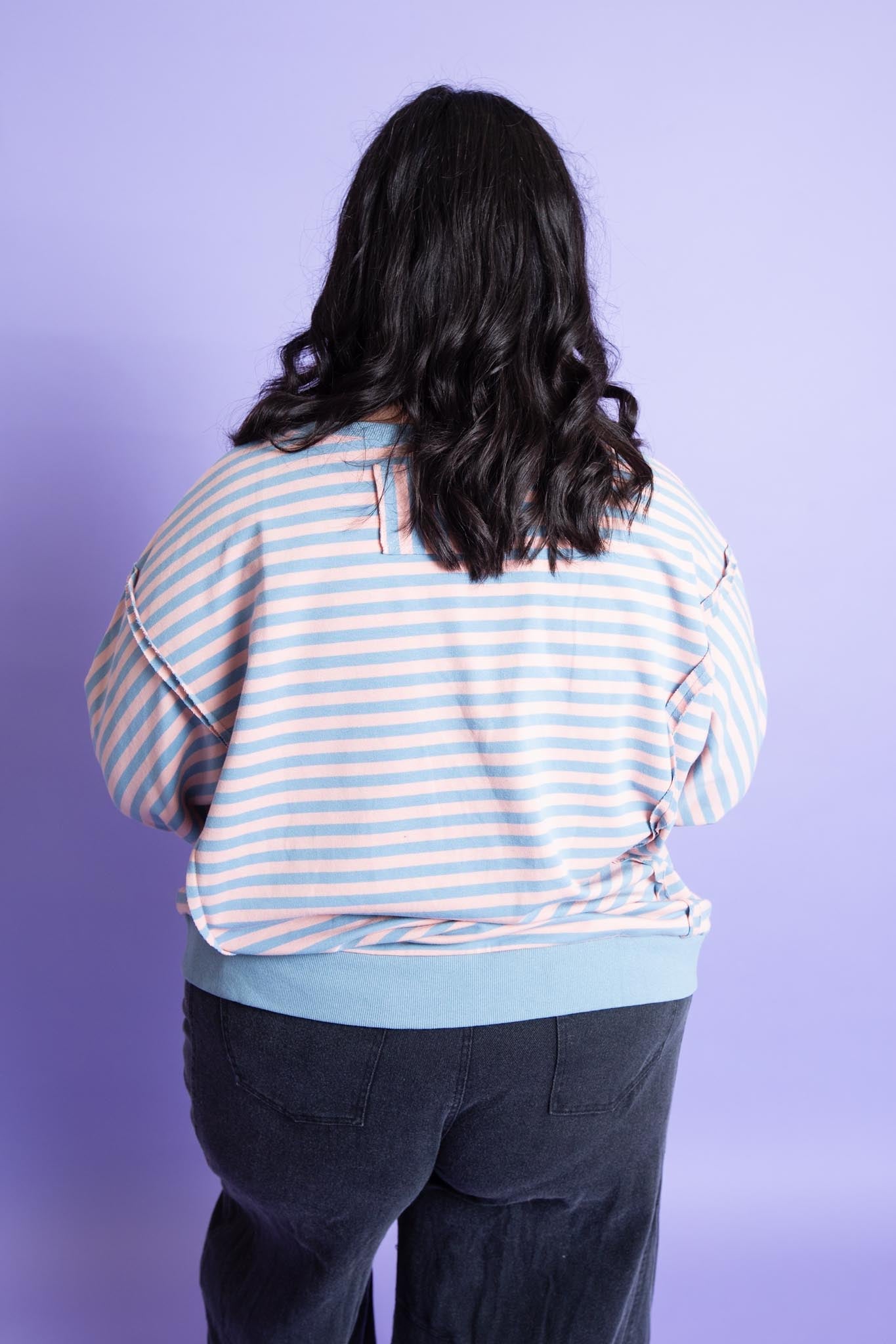 Blush & Blue Top | Reg & Plus