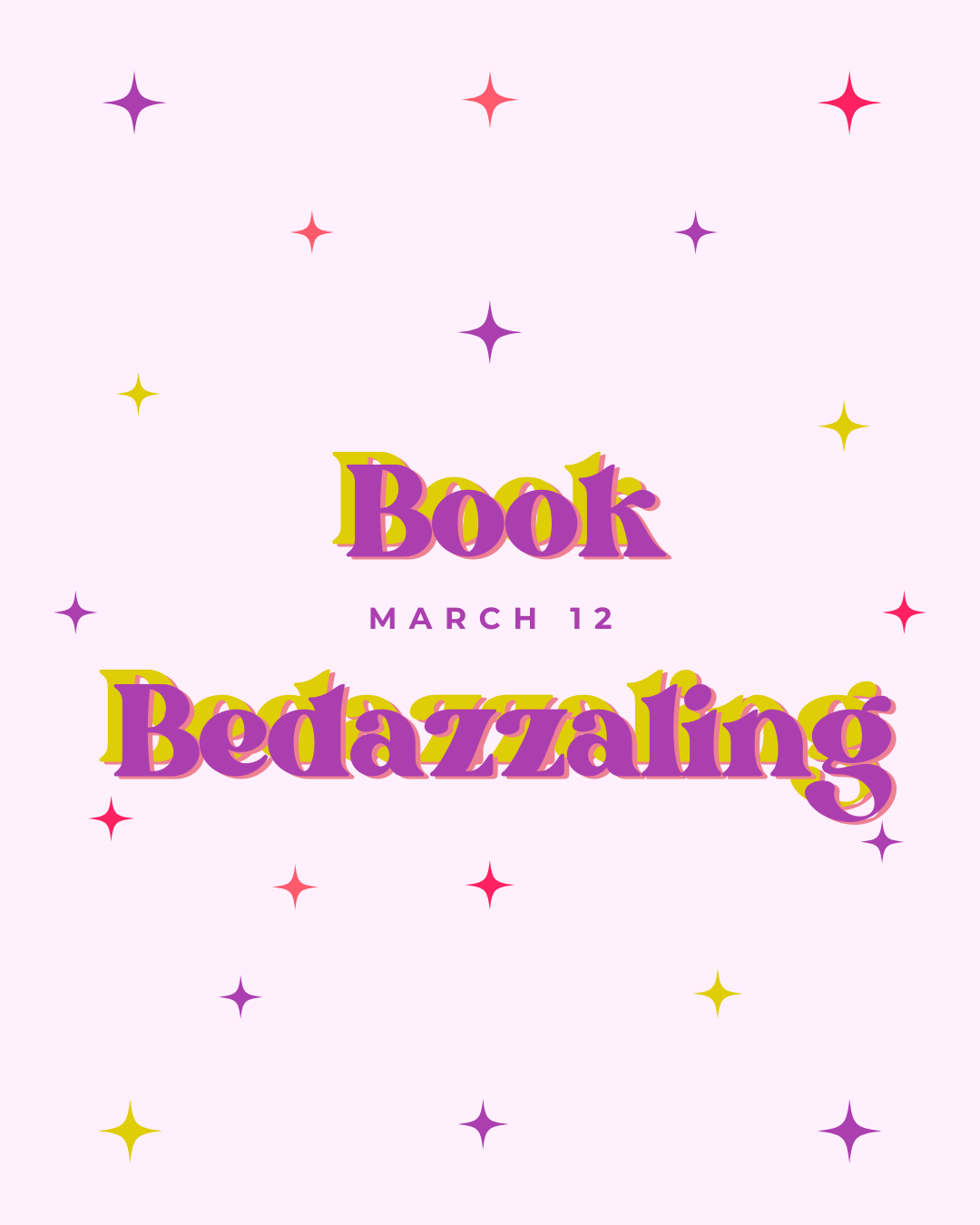 Book Bedazzling | Event Ticket