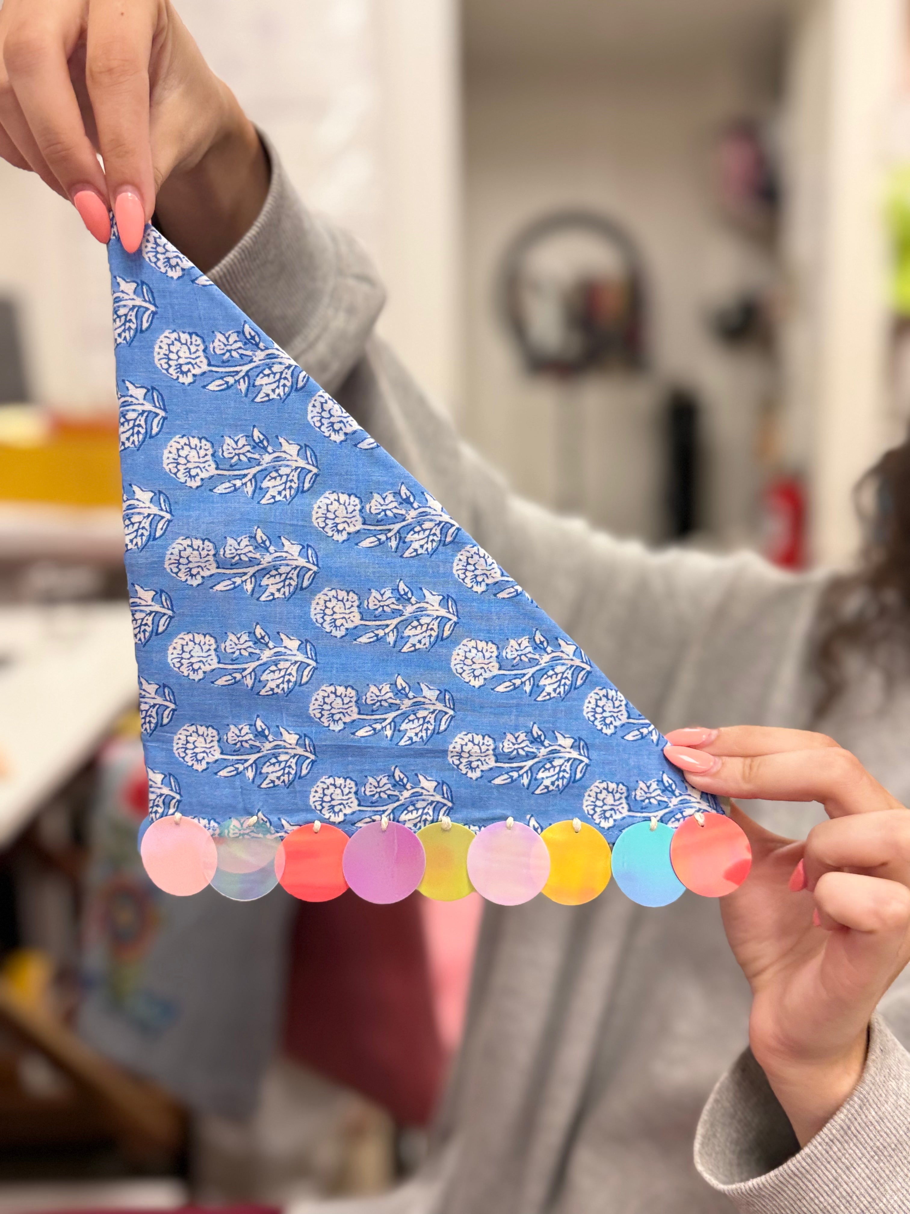 Berry Sequin Bandana