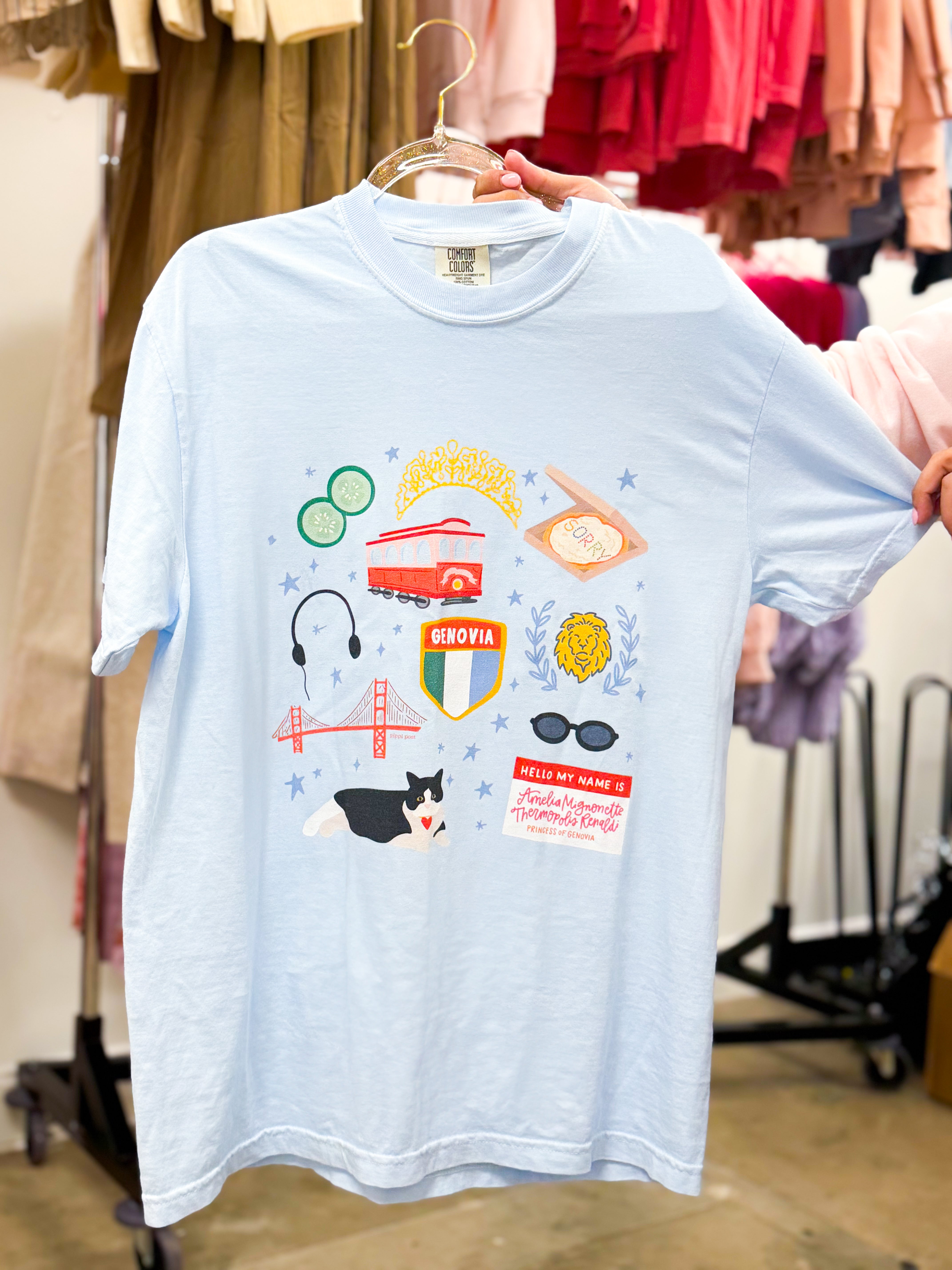 Princess Illustrations Tee