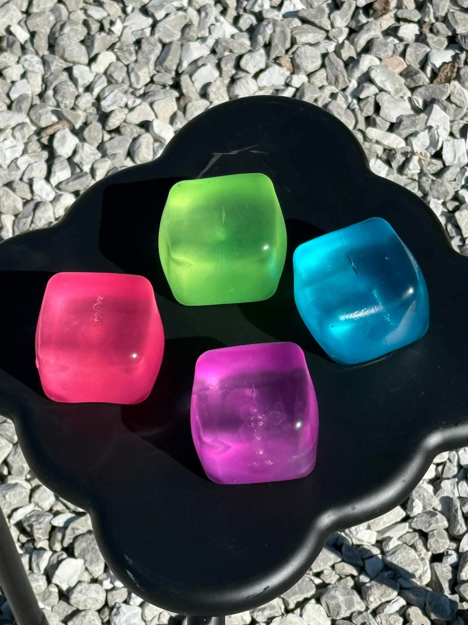 GREEN Sugar Squishy Cube