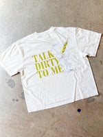 Load image into Gallery viewer, Talk Dirty To Me Mom Crop Tee
