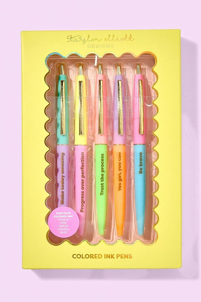 Taylor Elliott | Motivational Pen Set