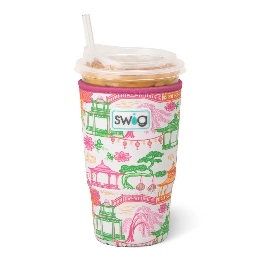 Swig | Pagoda Paradise Iced Cup Coolie (large)