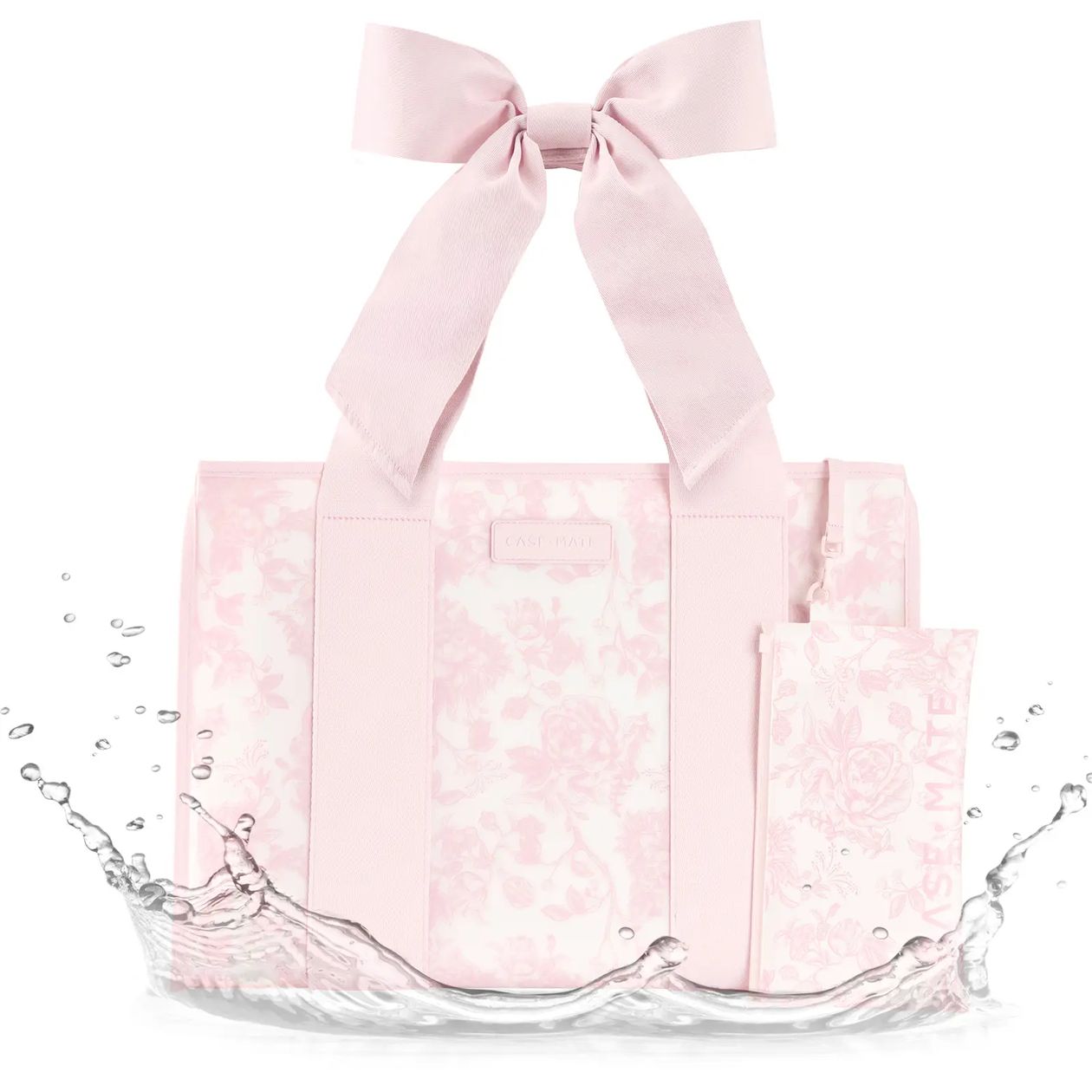 Case-mate | Afternoon Rosé Bow Jelly Tote Bag
