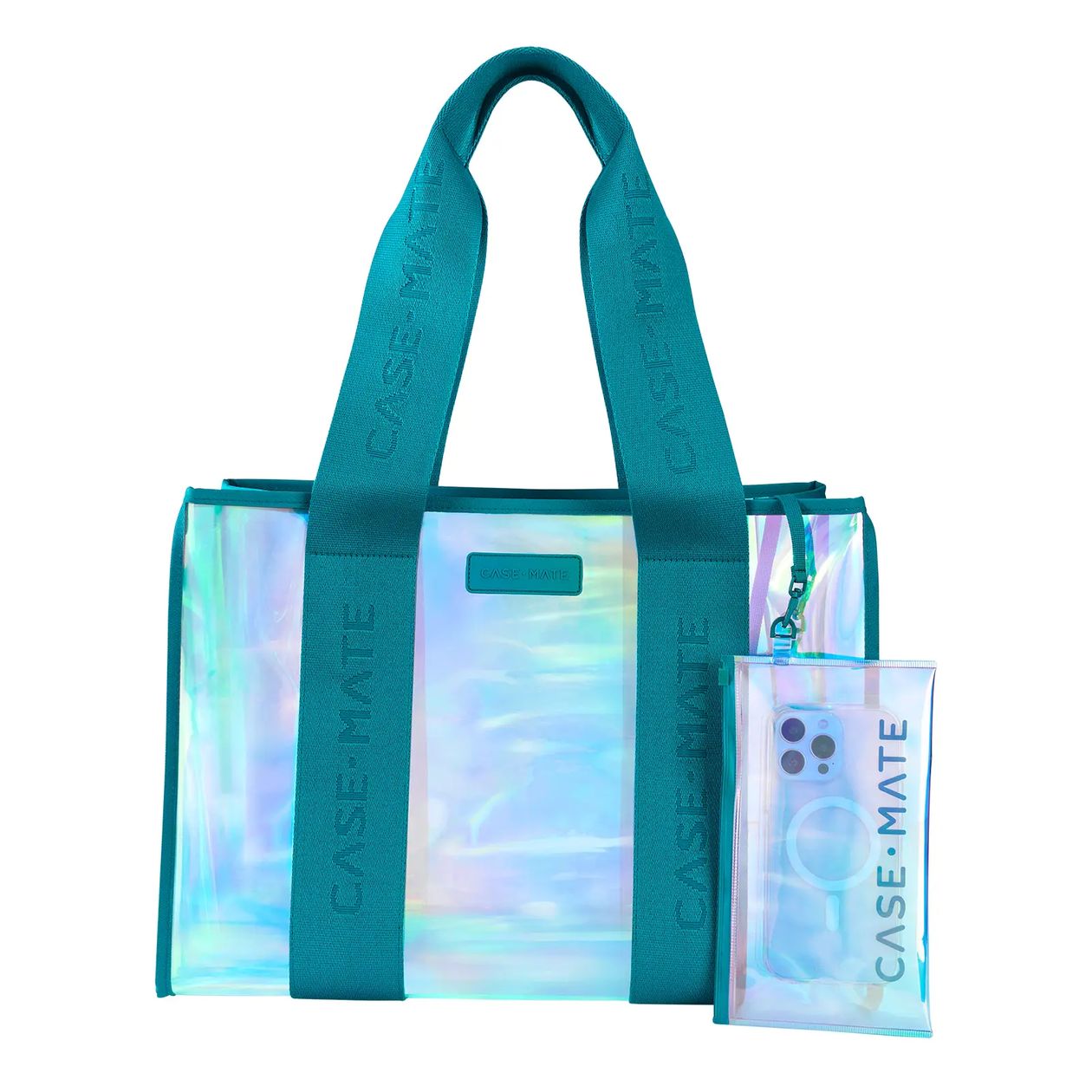 Case-Mate | Emerald Blue Soap Bubble Jelly Tote Bag