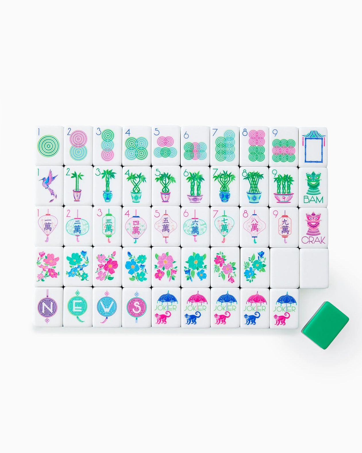 OH MY MAHJONG | Jasmine Tile Set