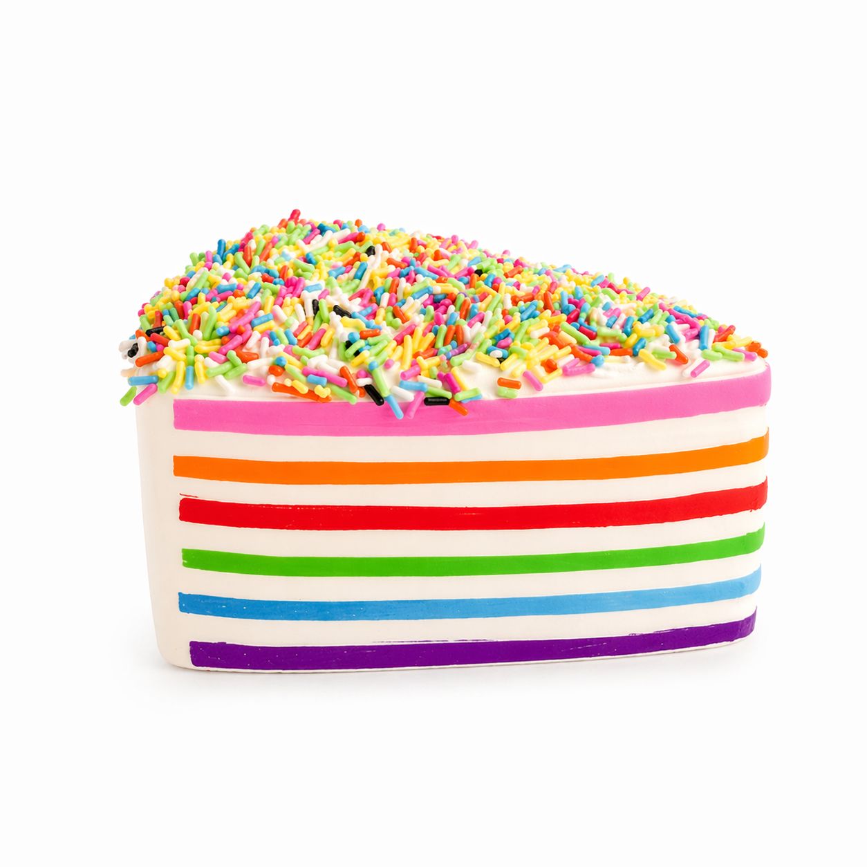 Rainbow Cake Foam Slow Rising Squishy