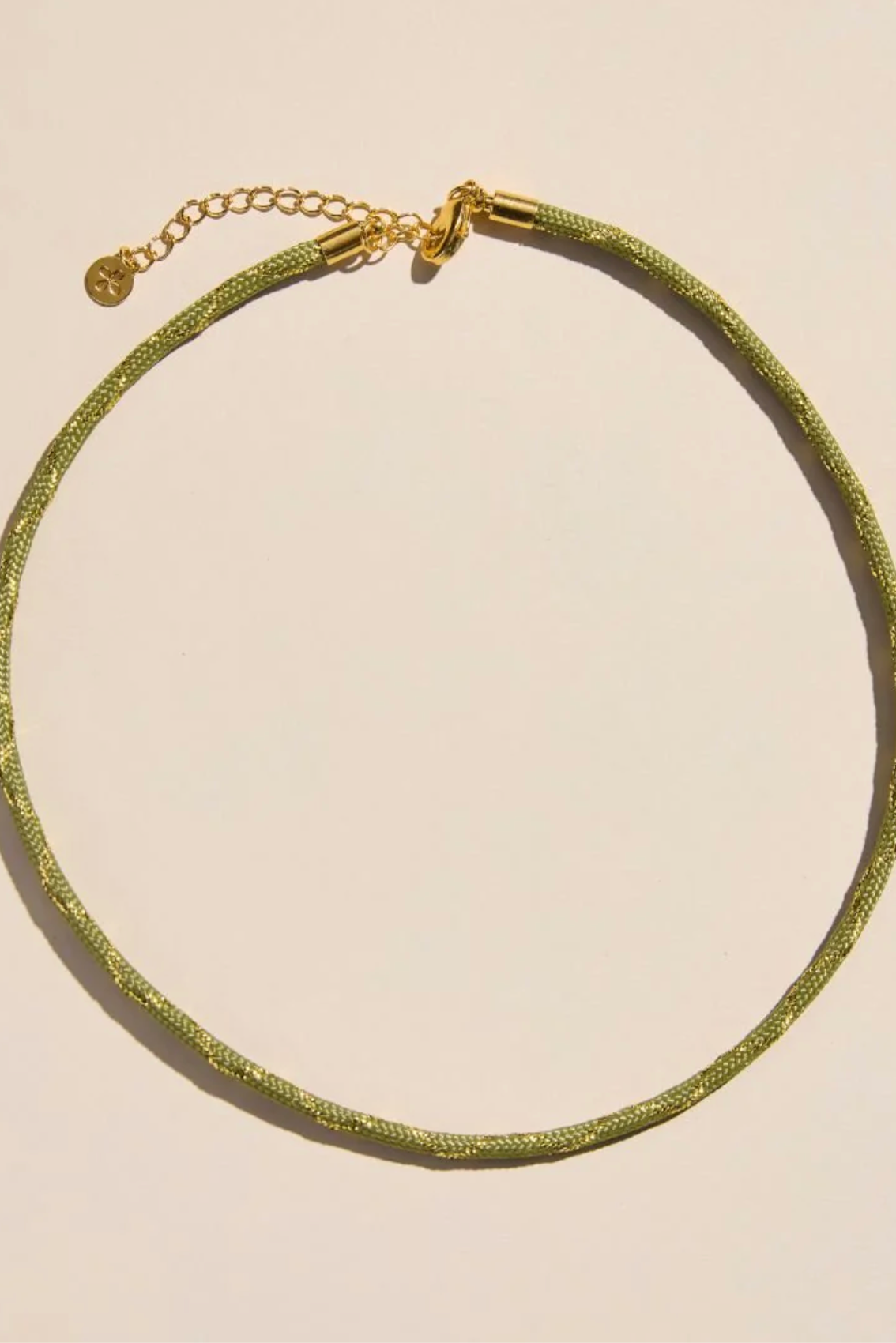 Nickel & Suede | Cord Necklaces Gold Hardware